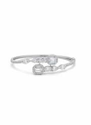 Nyxora Orbit Lab Diamond Bangle
