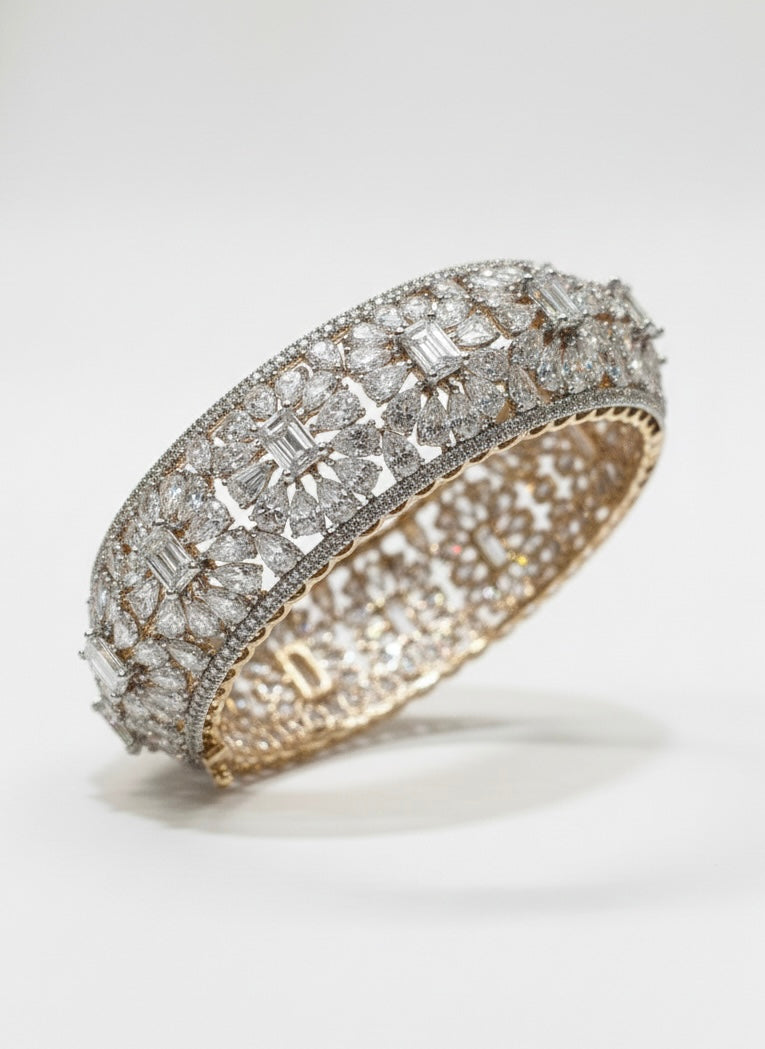 Calivara Edge Lab Diamond Bangle