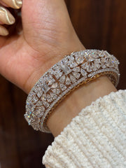 Calivara Edge Lab Diamond Bangle
