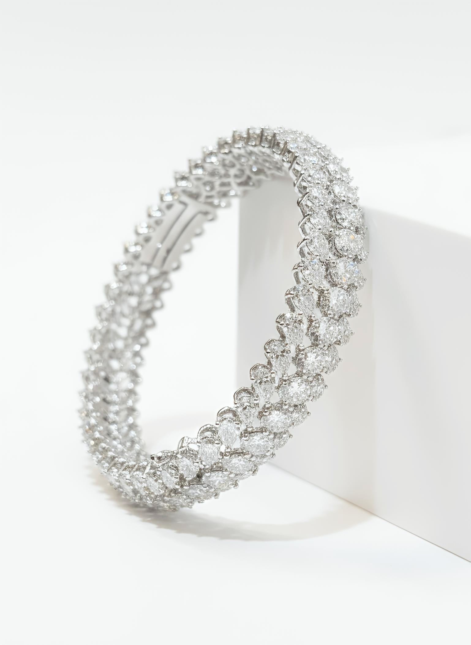 Zevara Luxe Lab Diamond Bangle