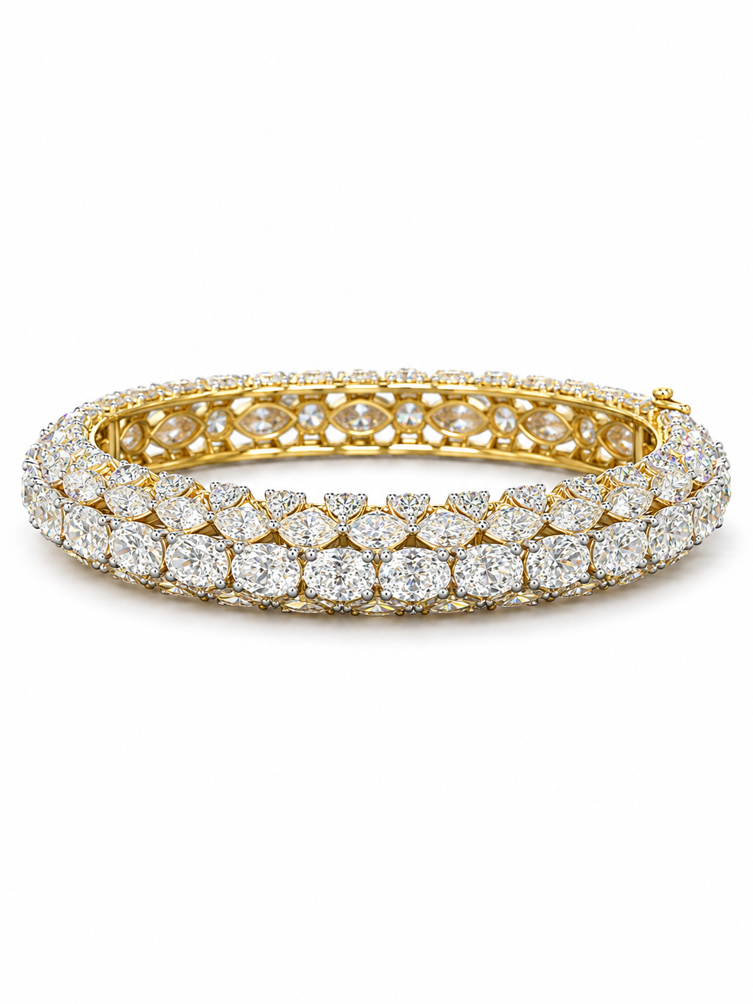 Selvith Thyrvex Lab Grown Diamond Bangle