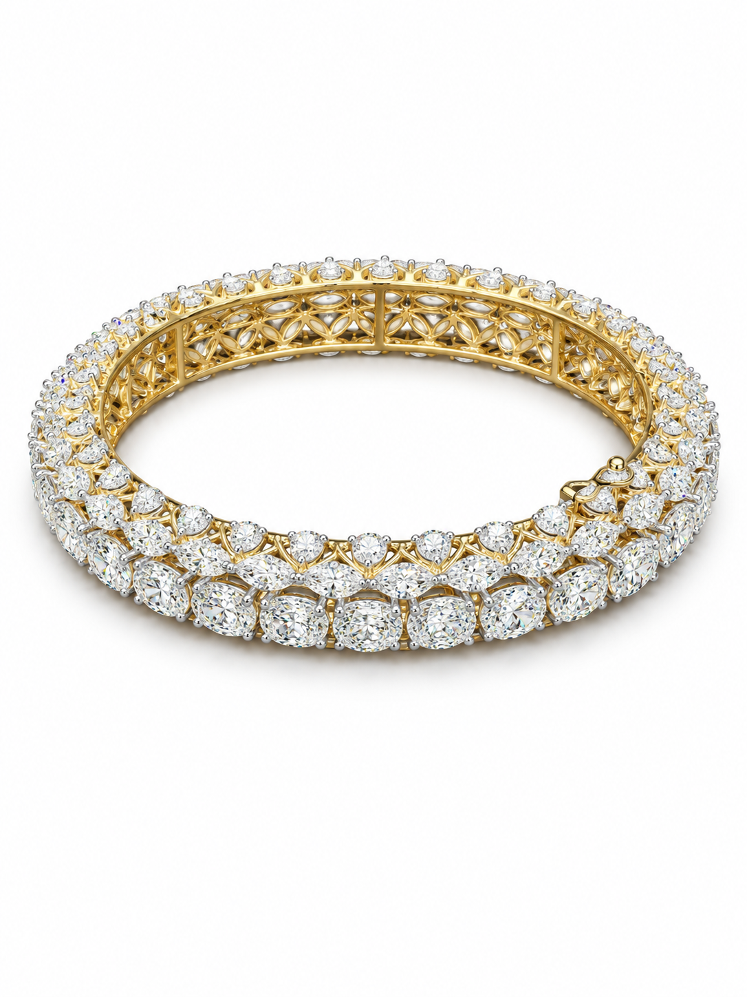 Selvith Thyrvex Lab Grown Diamond Bangle