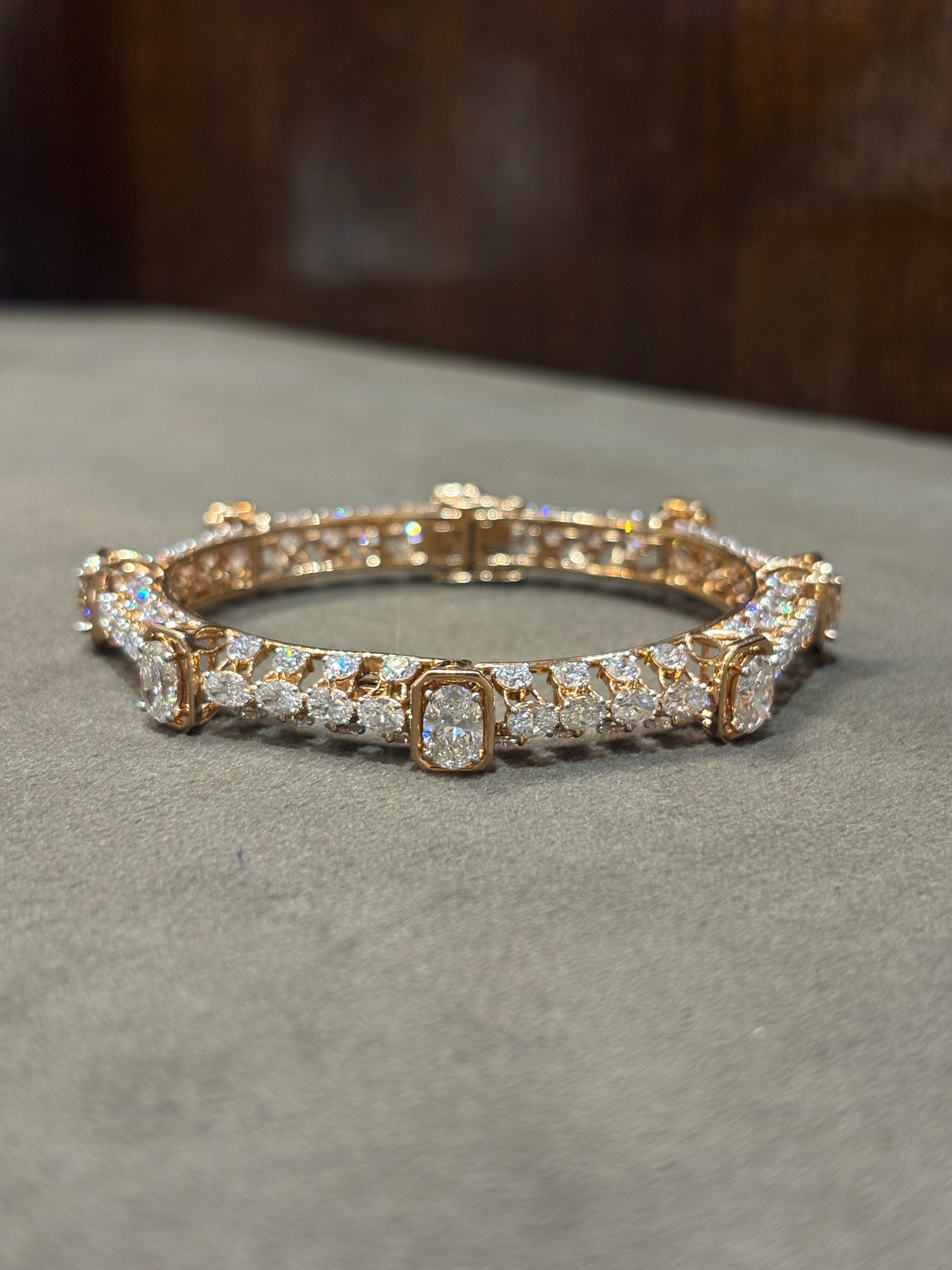 Avienne Rayne Lab Diamond Bangle