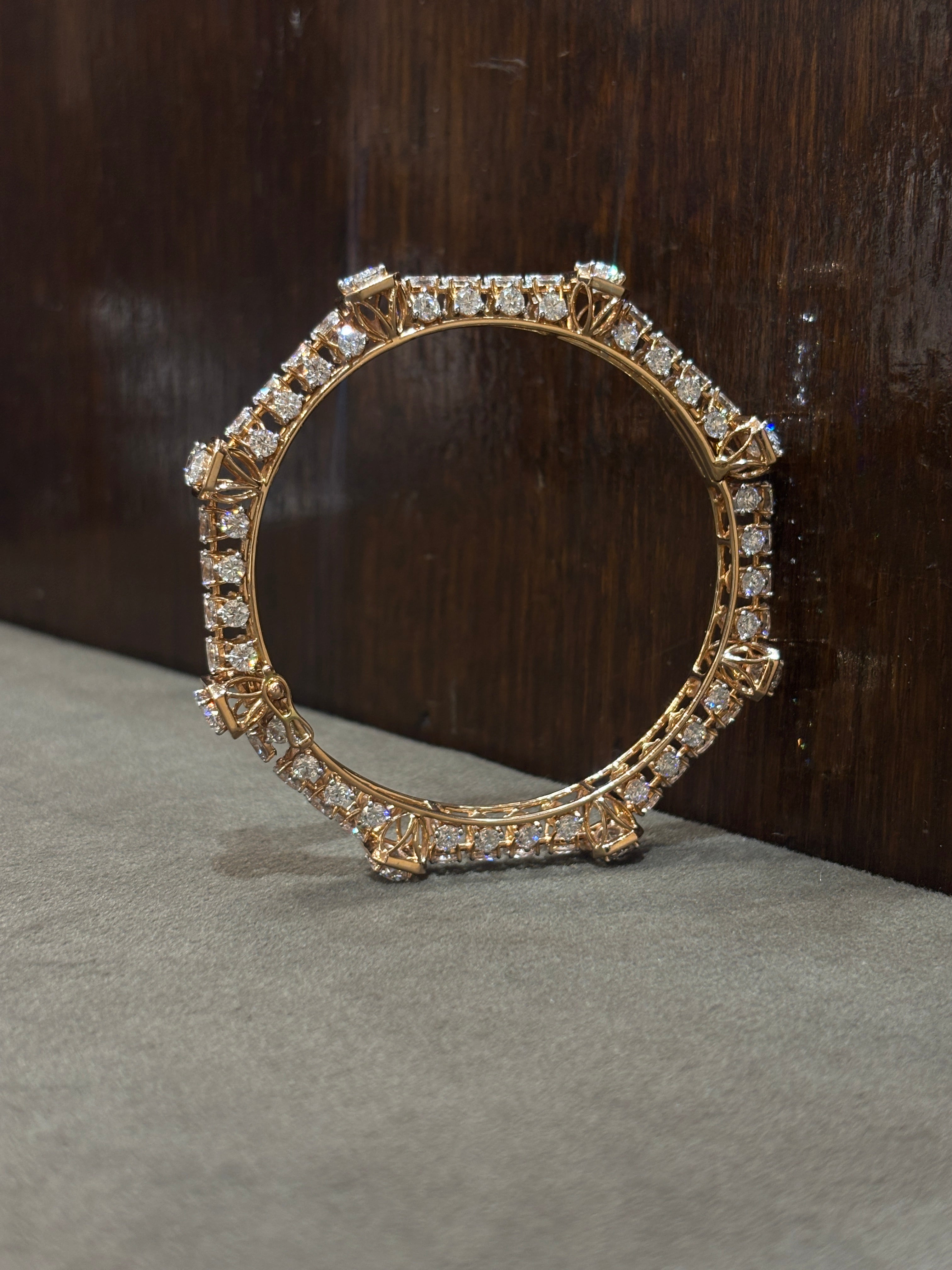 Avienne Rayne Lab Diamond Bangle