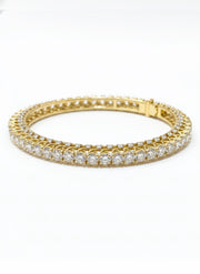 Solviera Lune Lab Diamond Bangle