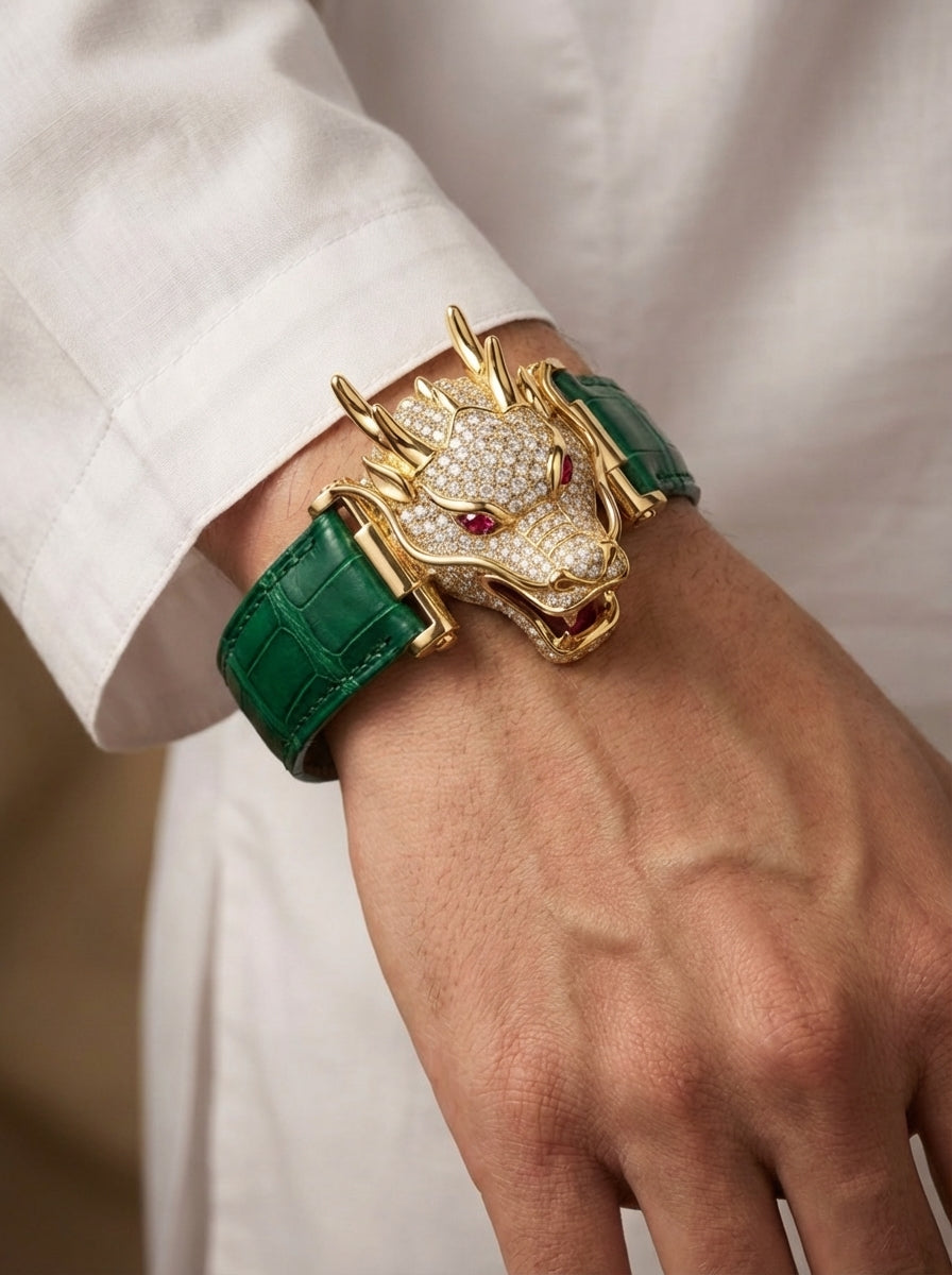 Dragon Sovereign Lab Diamond Bracelet