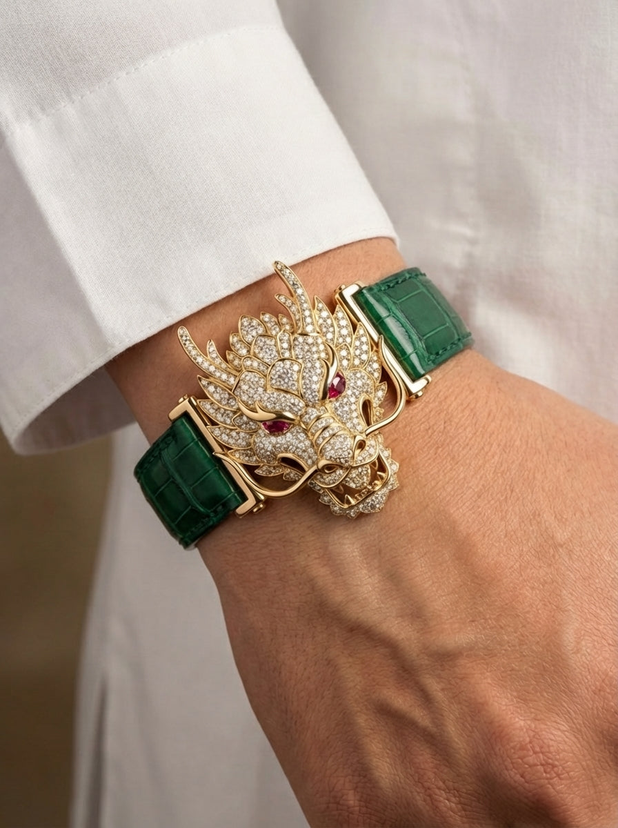 Dragon Sovereign Lab Diamond Bracelet