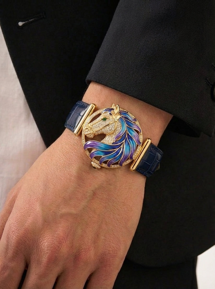 Equine Majesty Lab Diamond Bracelet