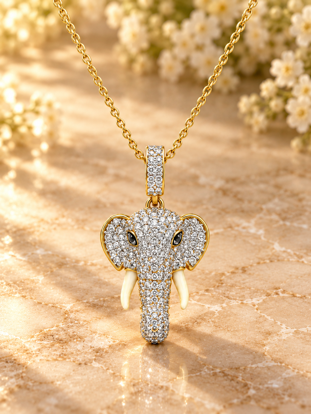 Selveth Thyrvane Lab Grown Diamond Pendant