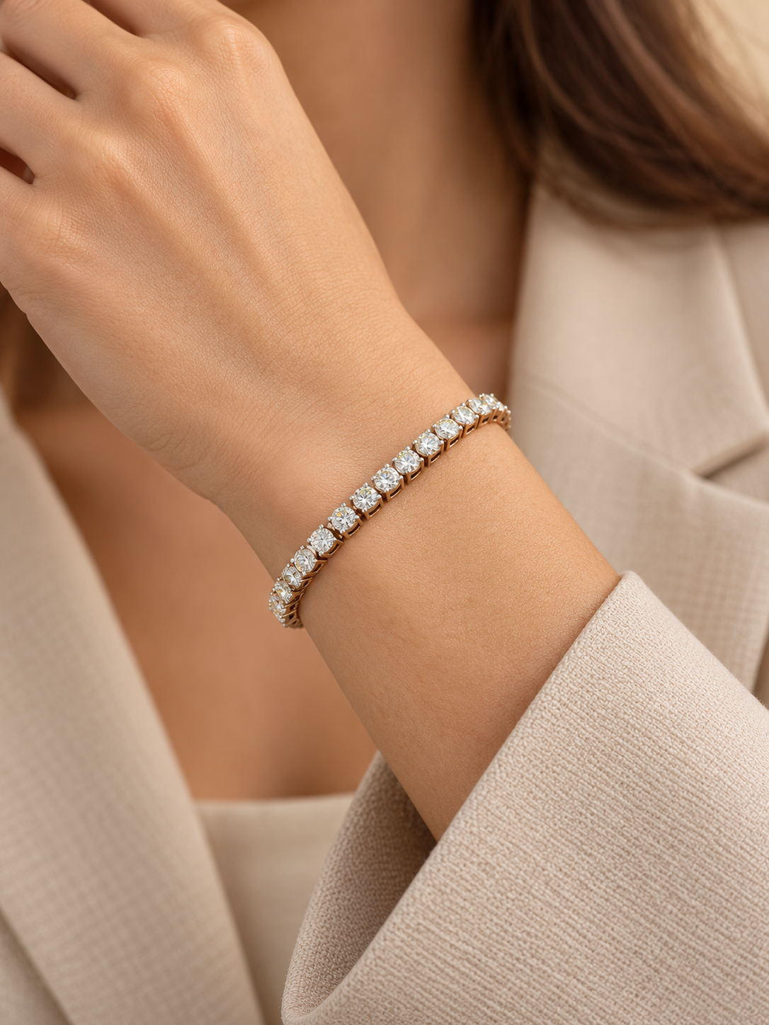 Arabella Clementine Lab Diamond Bracelet