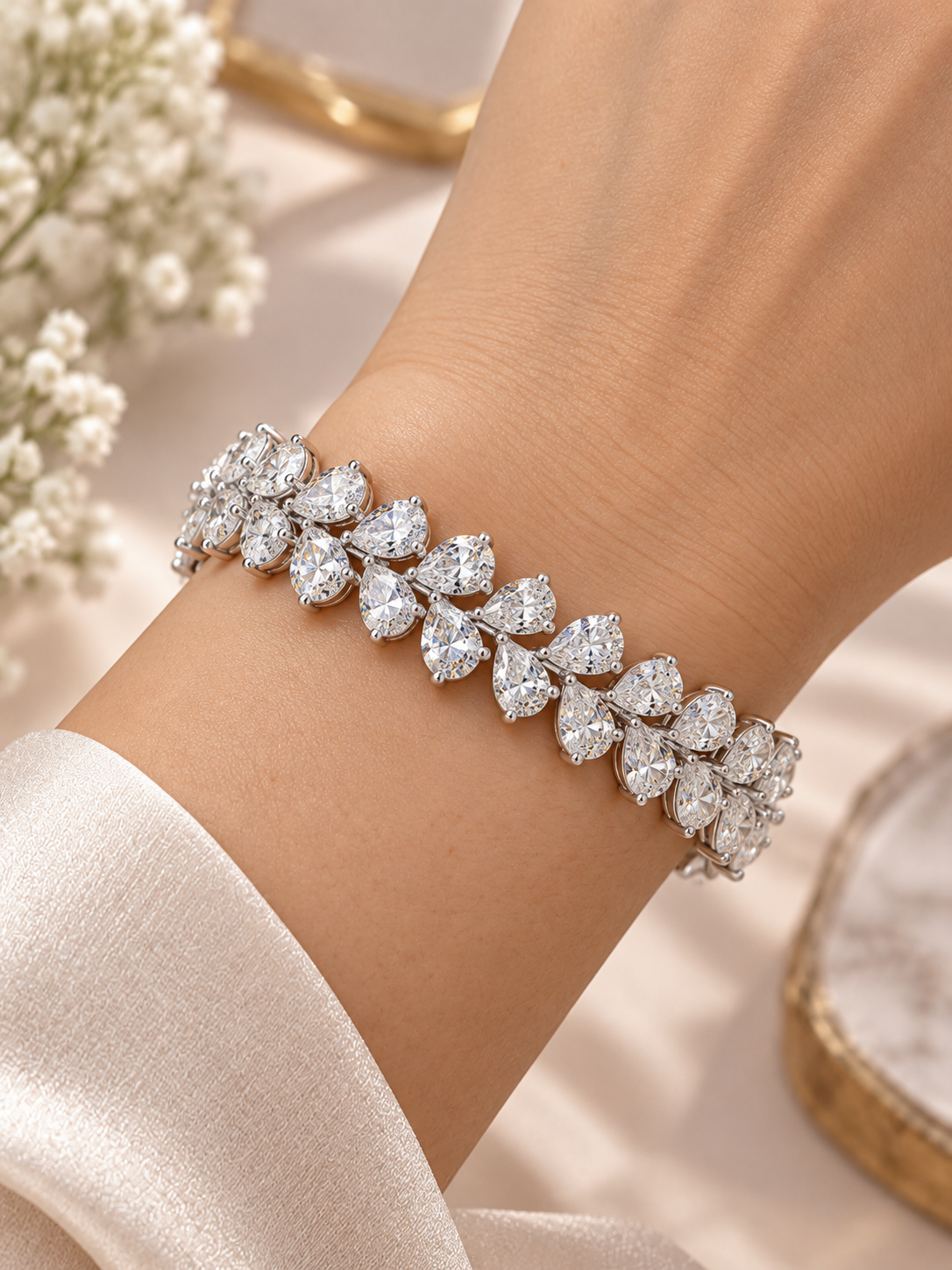 Zoraya Selveth Lab Grown Diamond Bracelet