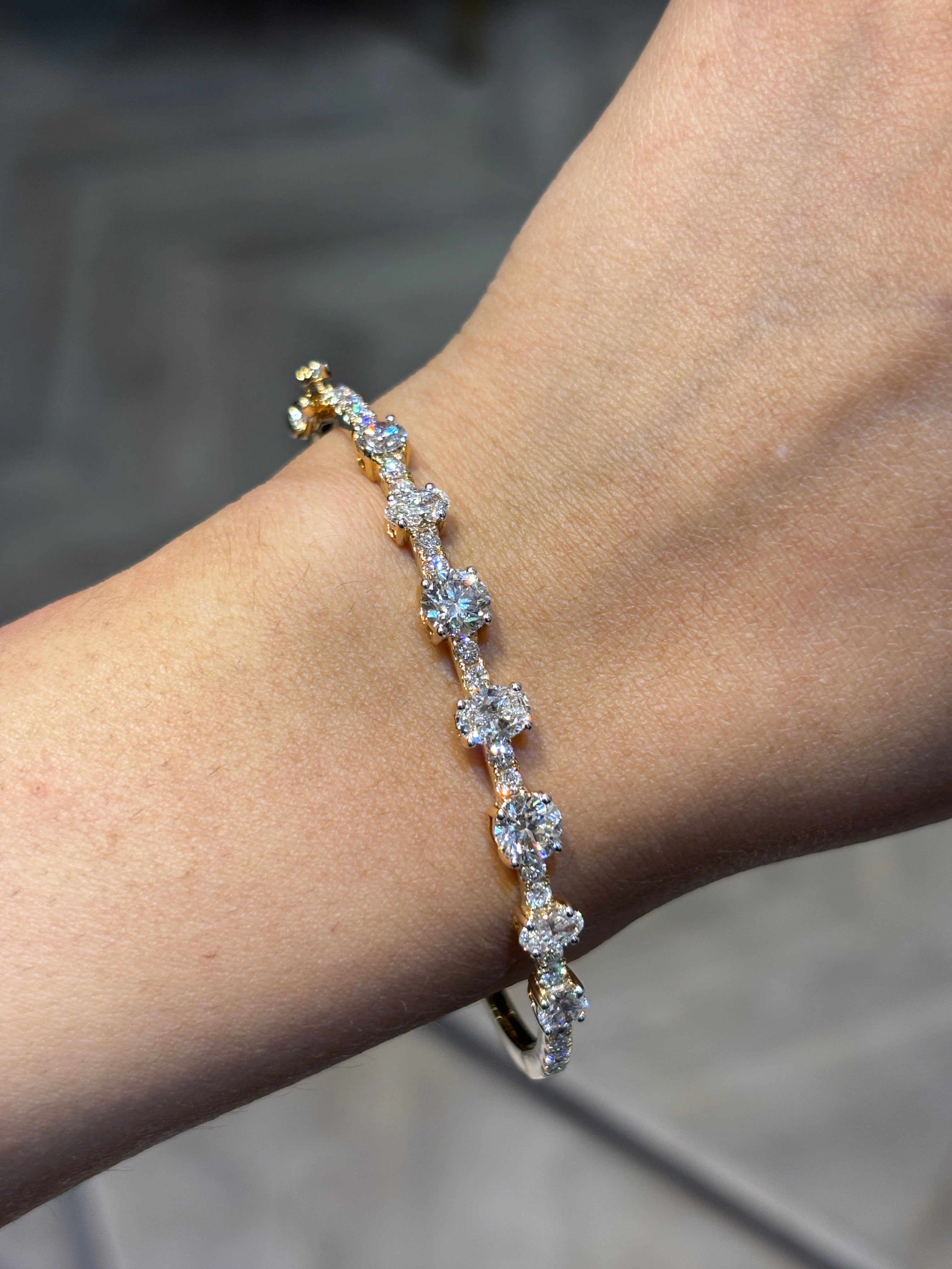 Velvet Glow Lab Diamond Bracelet