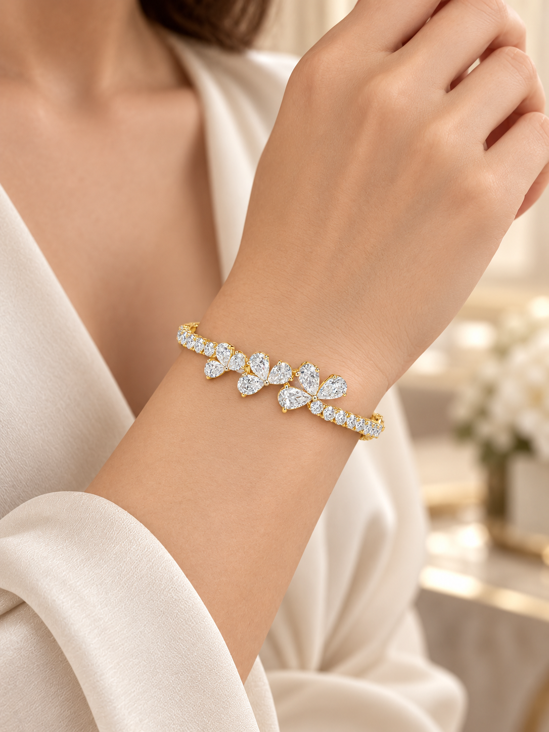 Zarene Calvorn Lab Grown Diamond Bracelet