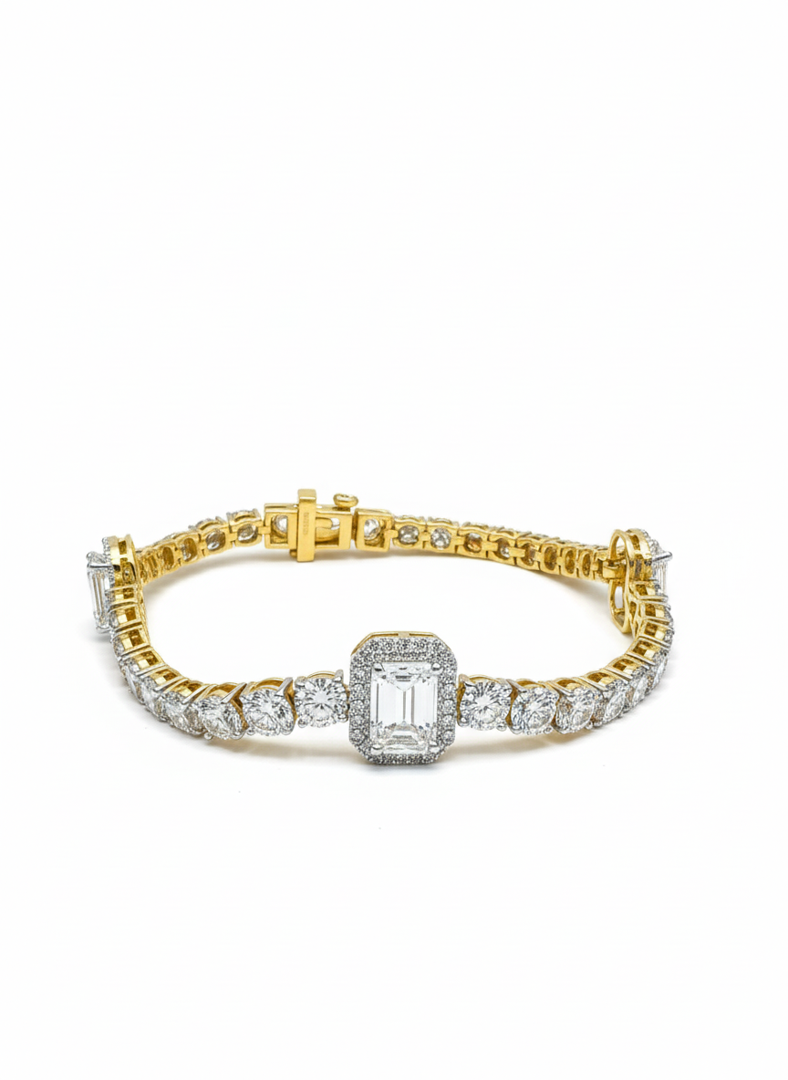 Velvet Arc Lab Diamond Bracelet