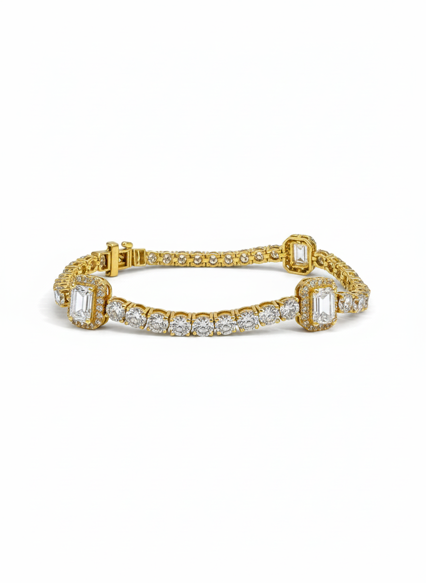 Velvet Arc Lab Diamond Bracelet