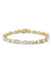 Luminous Crest Lab Diamond Bracelet