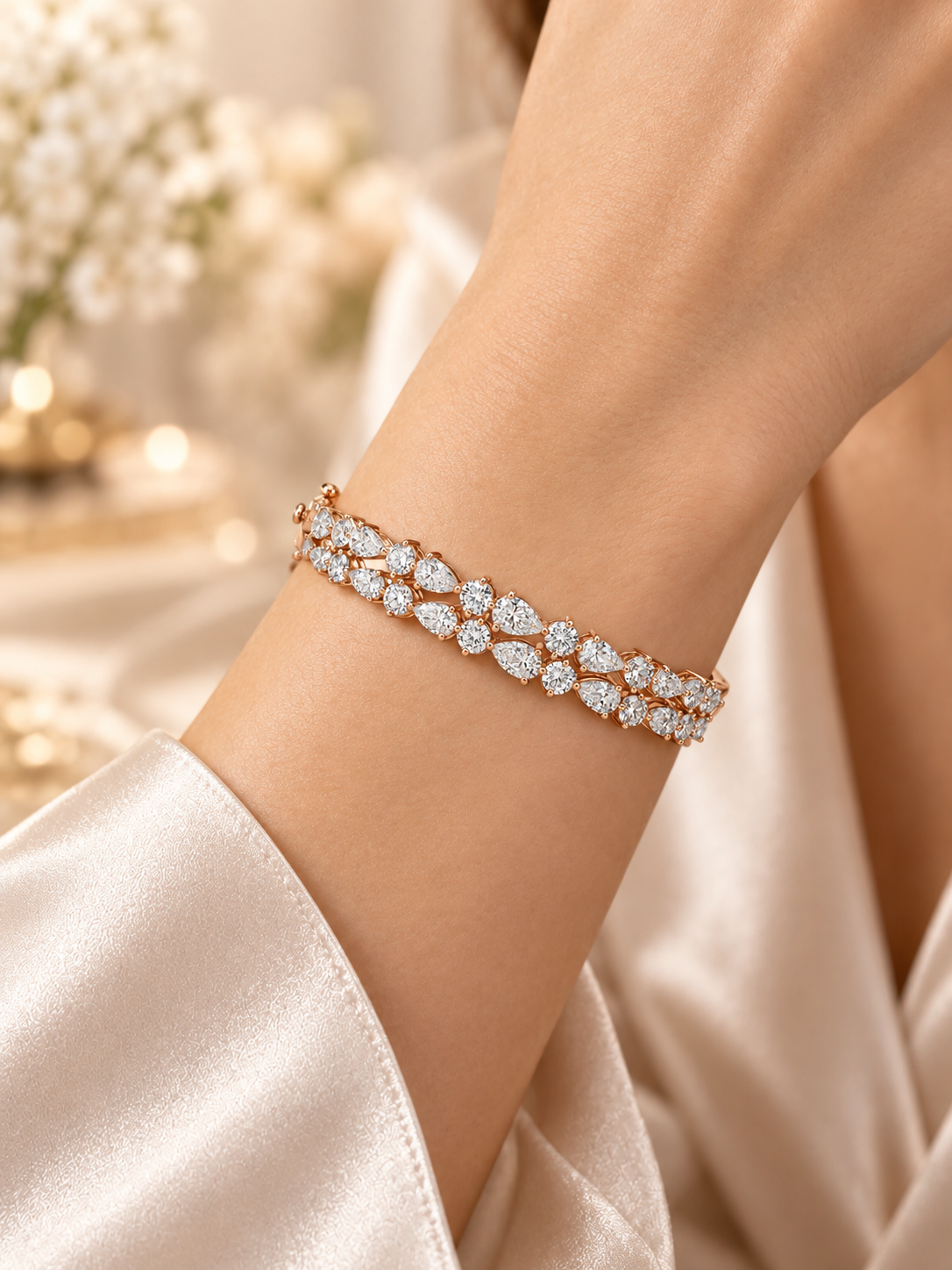 Elvane Calreth Lab Grown Diamond Bracelet
