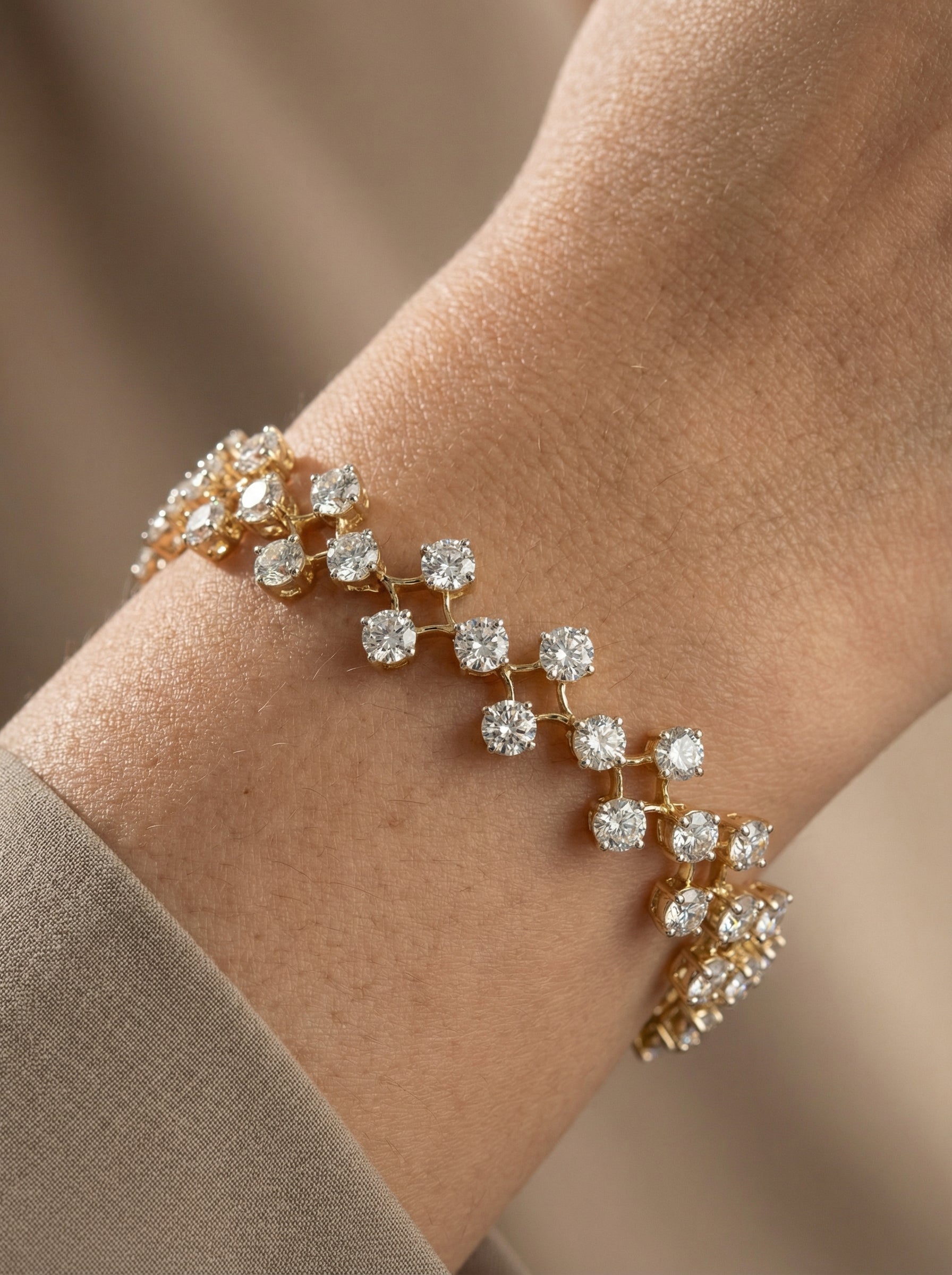 Zanelle Faye Lab Diamond Bracelet