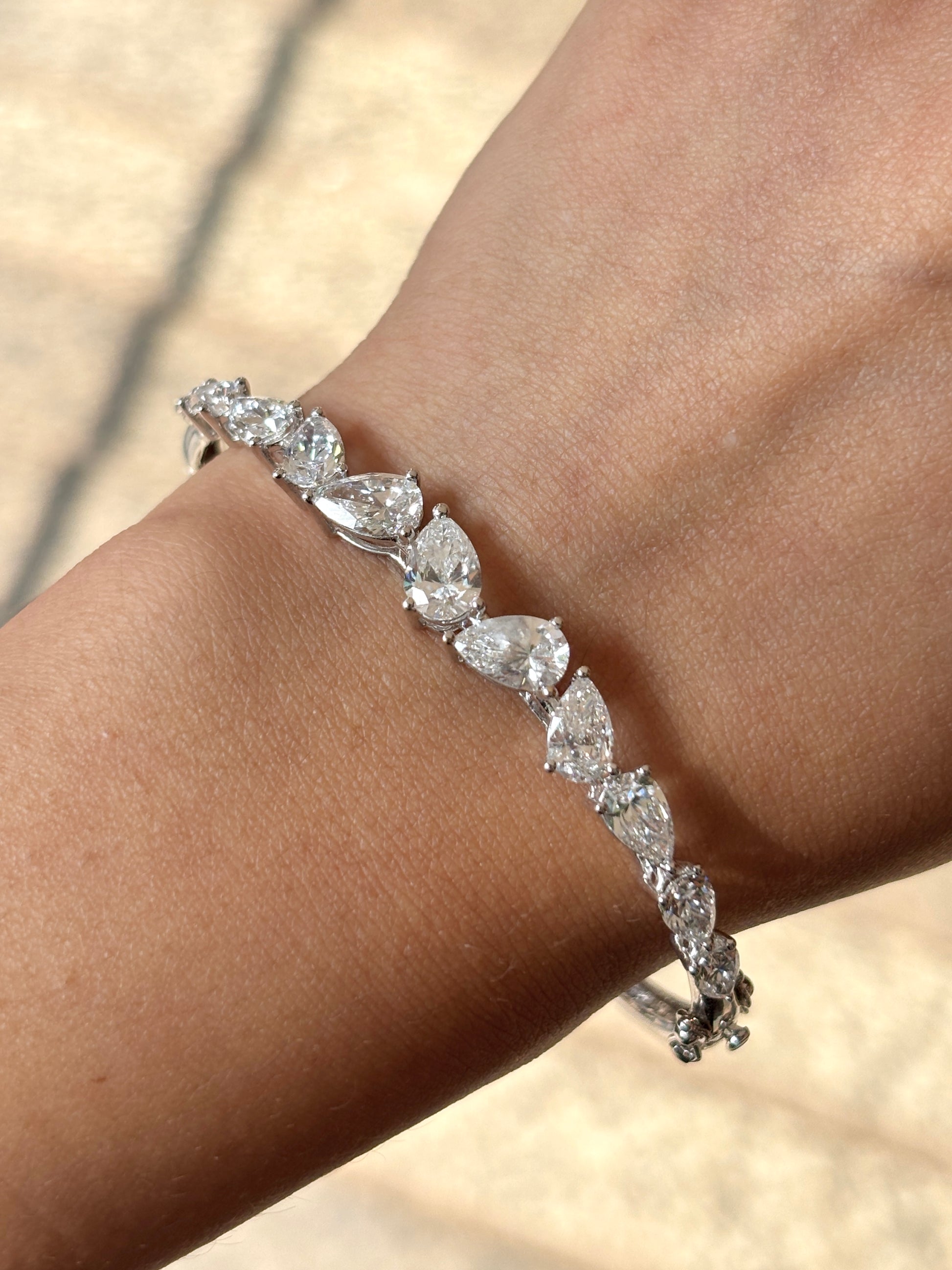 Starfire Glow Lab Diamond Bracelet