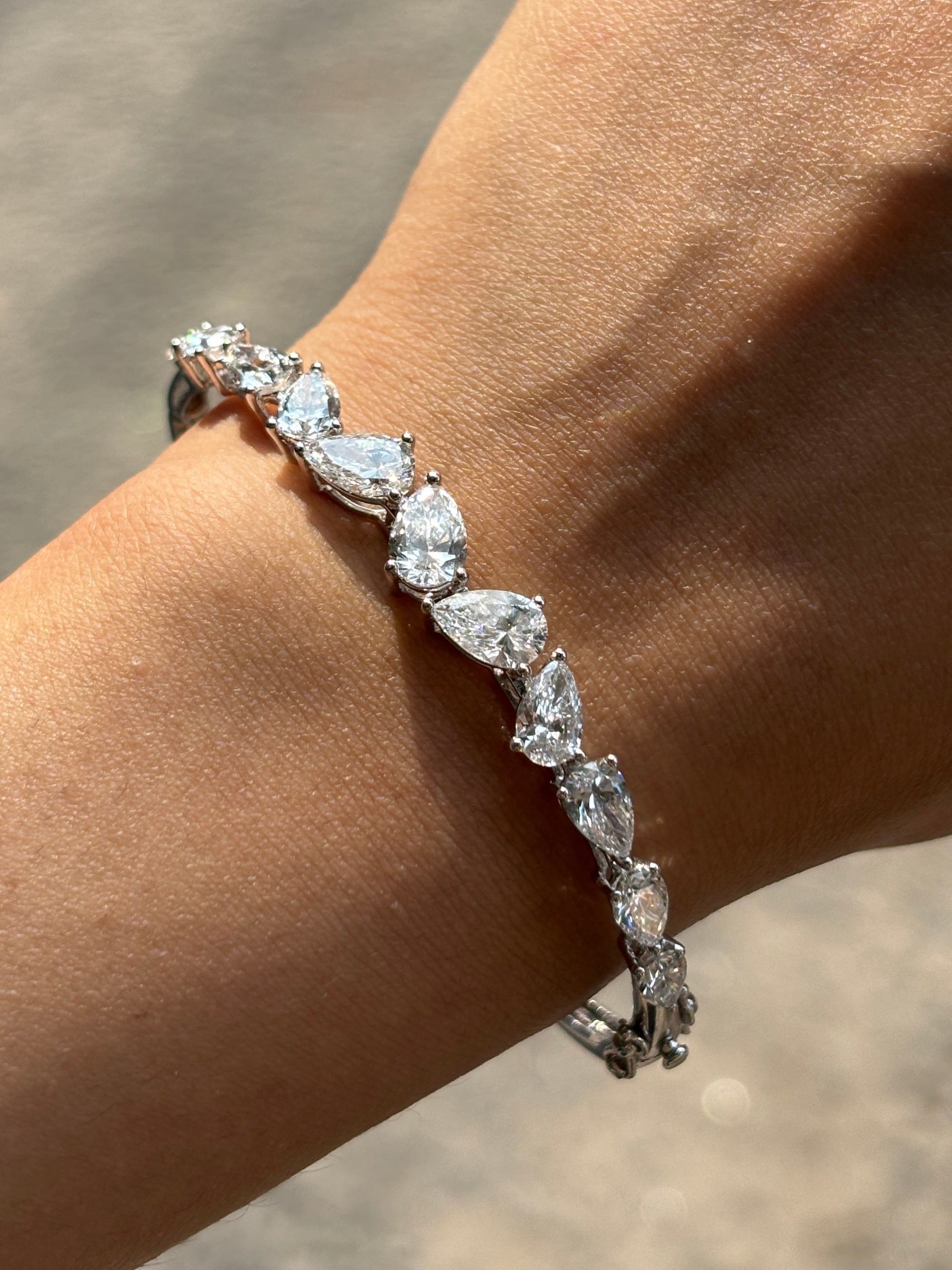 Starfire Glow Lab Diamond Bracelet