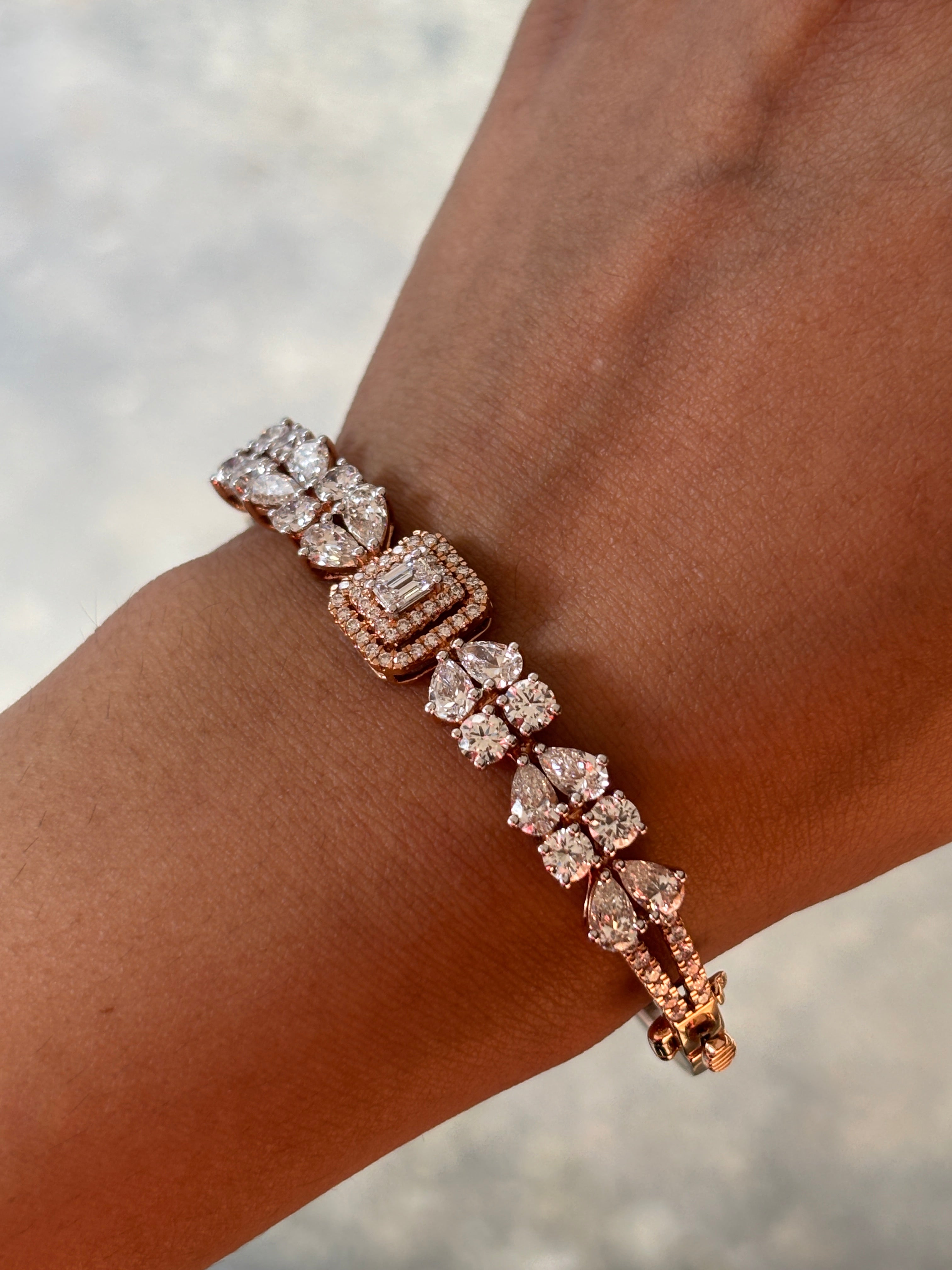 Serene Mirage Lab Diamond Bracelet