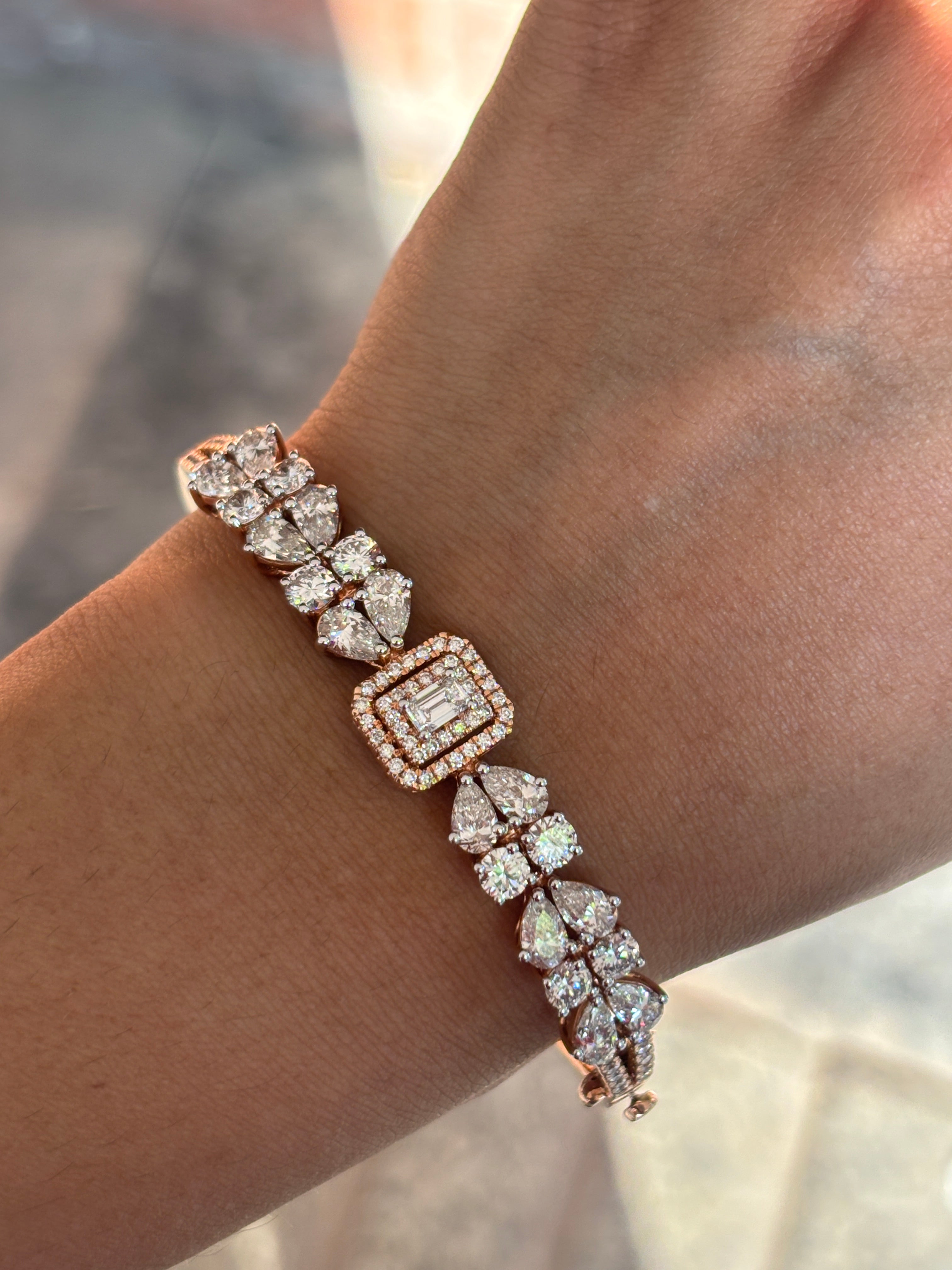 Serene Mirage Lab Diamond Bracelet
