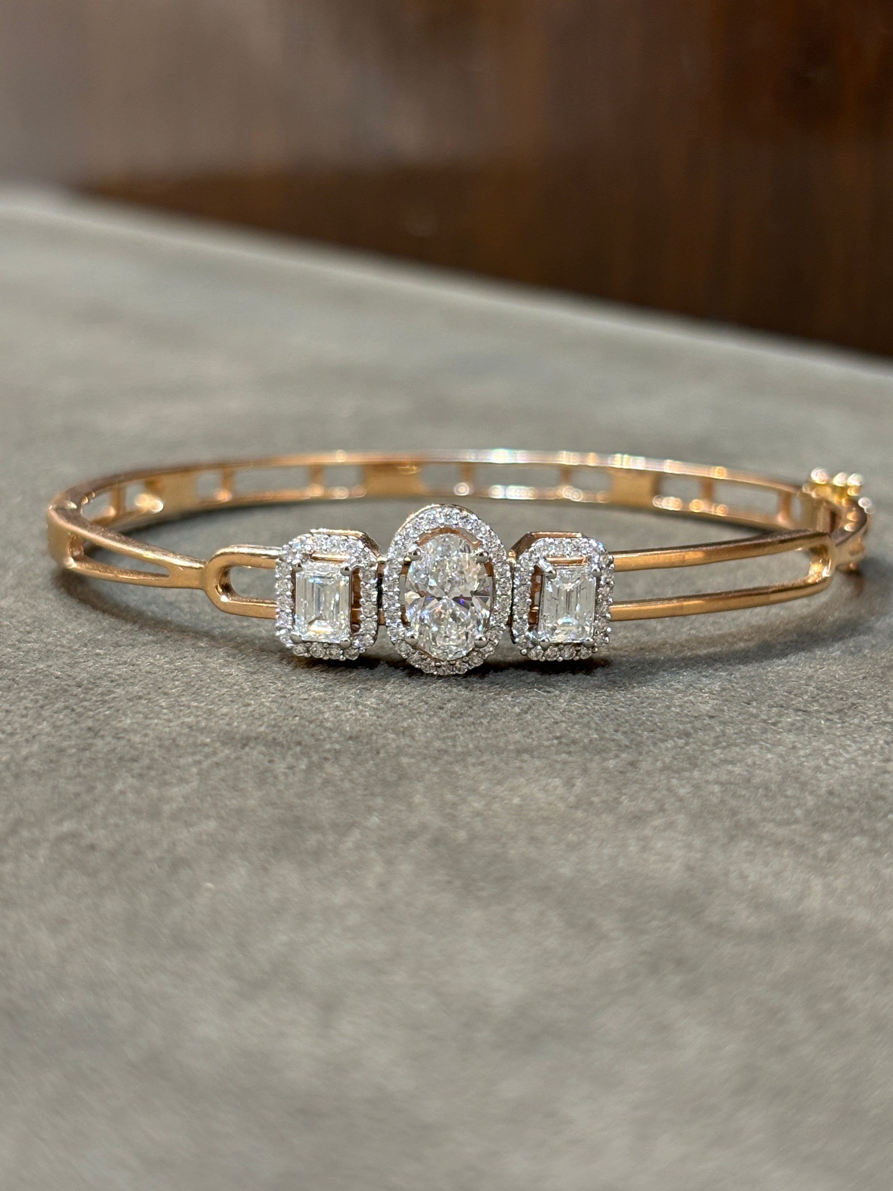 Golden Mirage Lab Diamond Bracelet