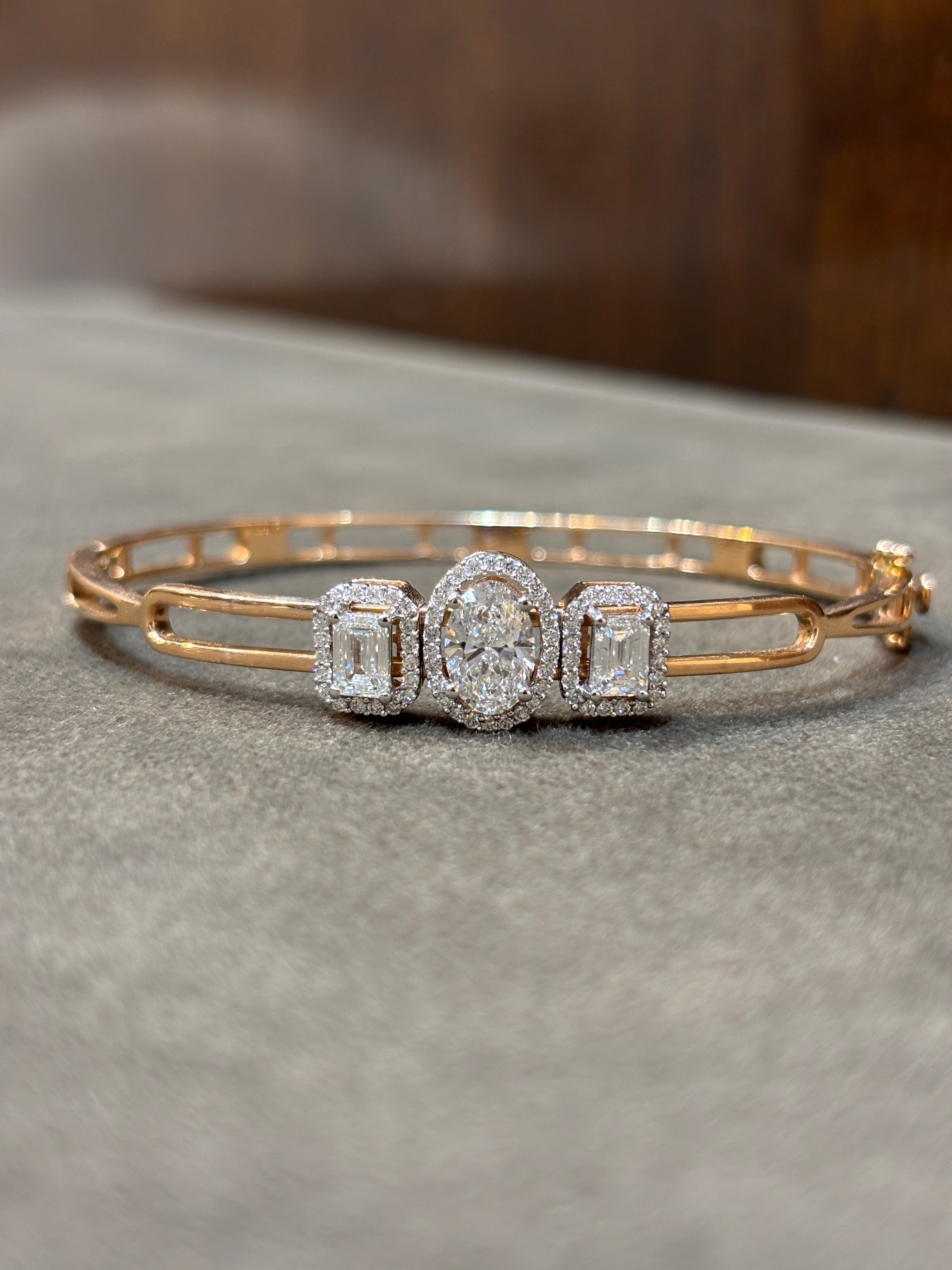 Golden Mirage Lab Diamond Bracelet
