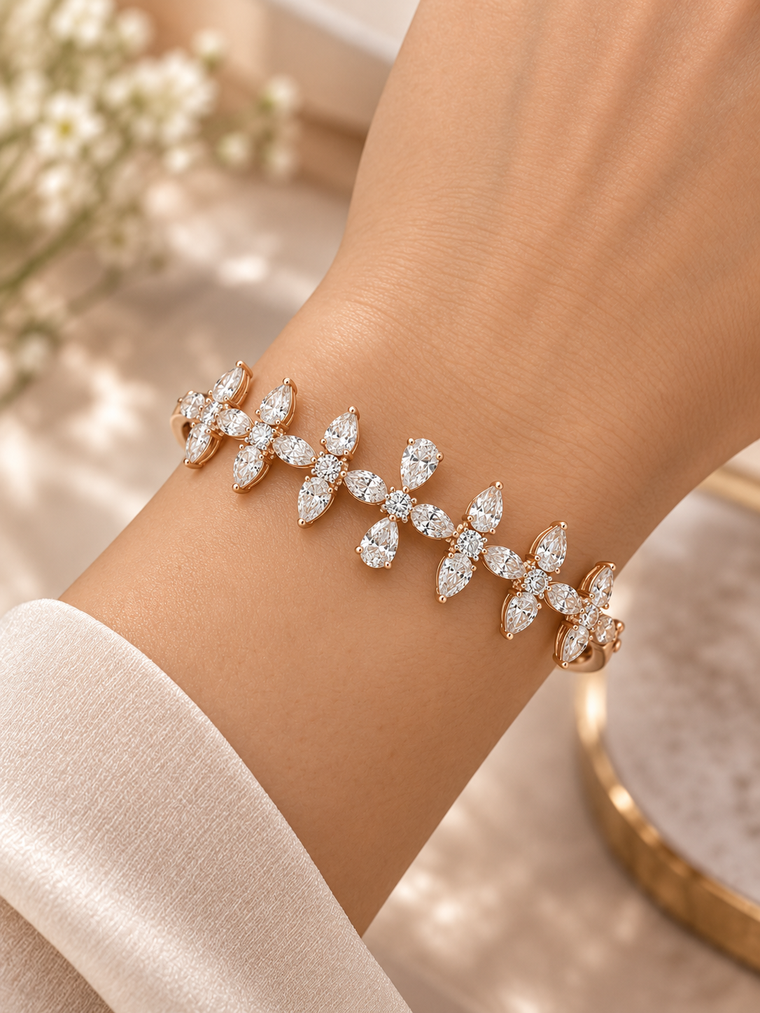 Mirevan Drolcal Lab Grown Diamond Bracelet