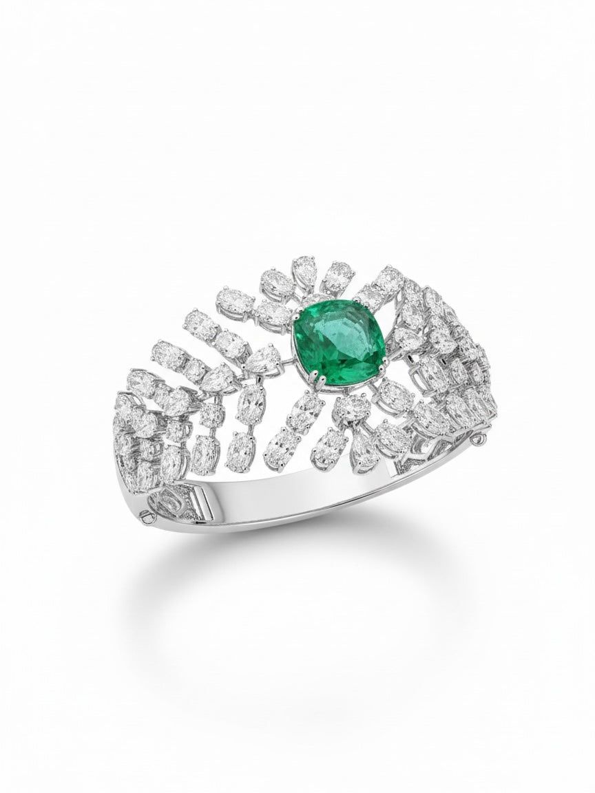 Qyphor Wave Lab Diamond Bracelet