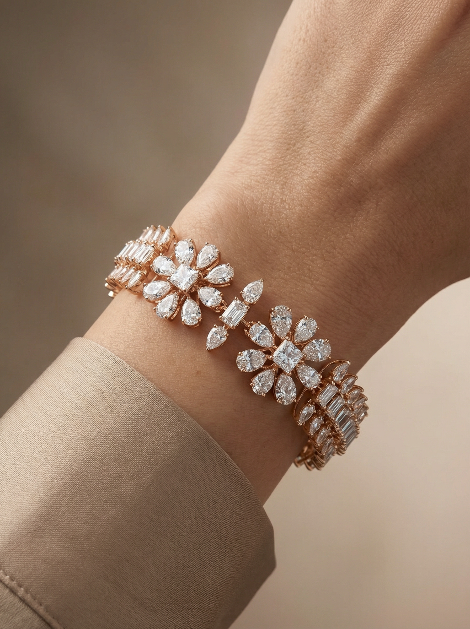 Arlina Quest Lab Diamond Bracelet