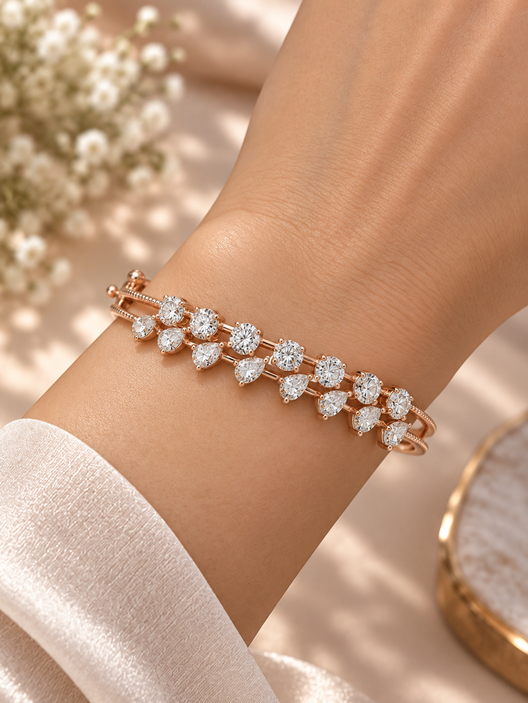 Thyrvex Elcorn Lab Grown Diamond Bracelet