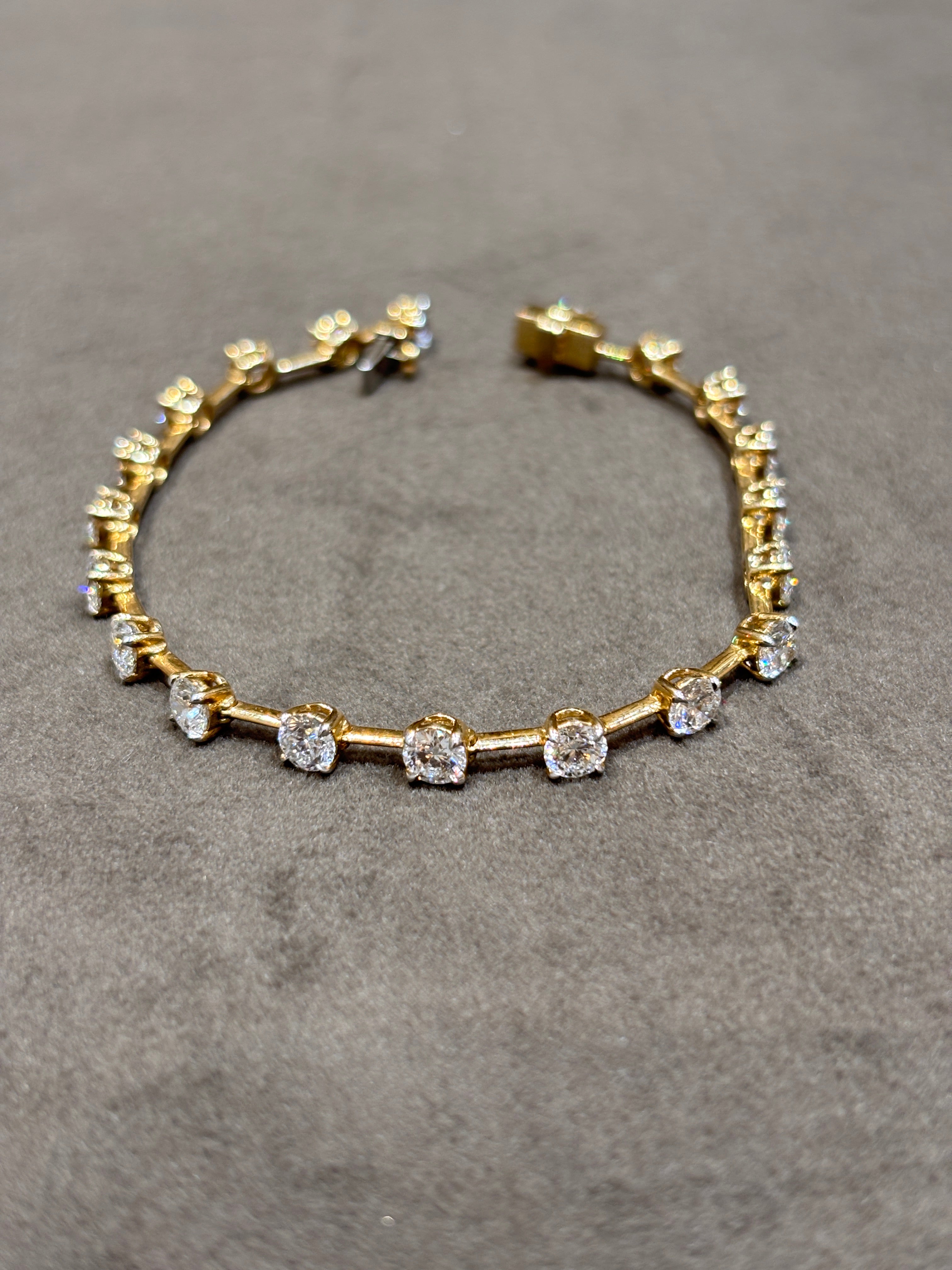 Stella Eternity Lab Diamond Bracelet