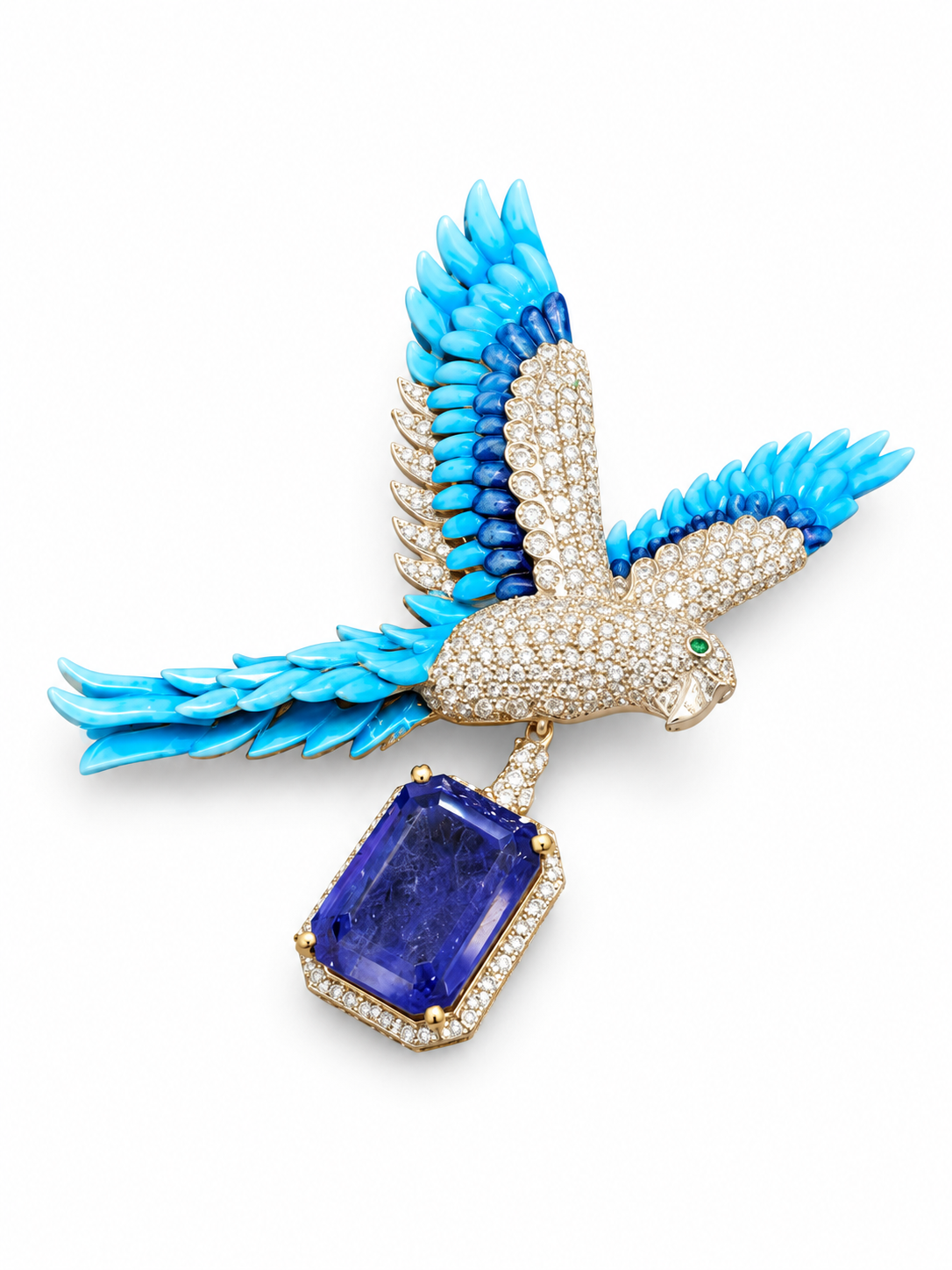 Tabitha Destiny Lab Diamond Brooch