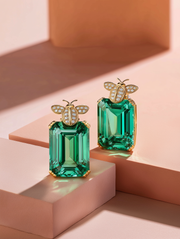 Divine Halo Lab Diamond Earrings