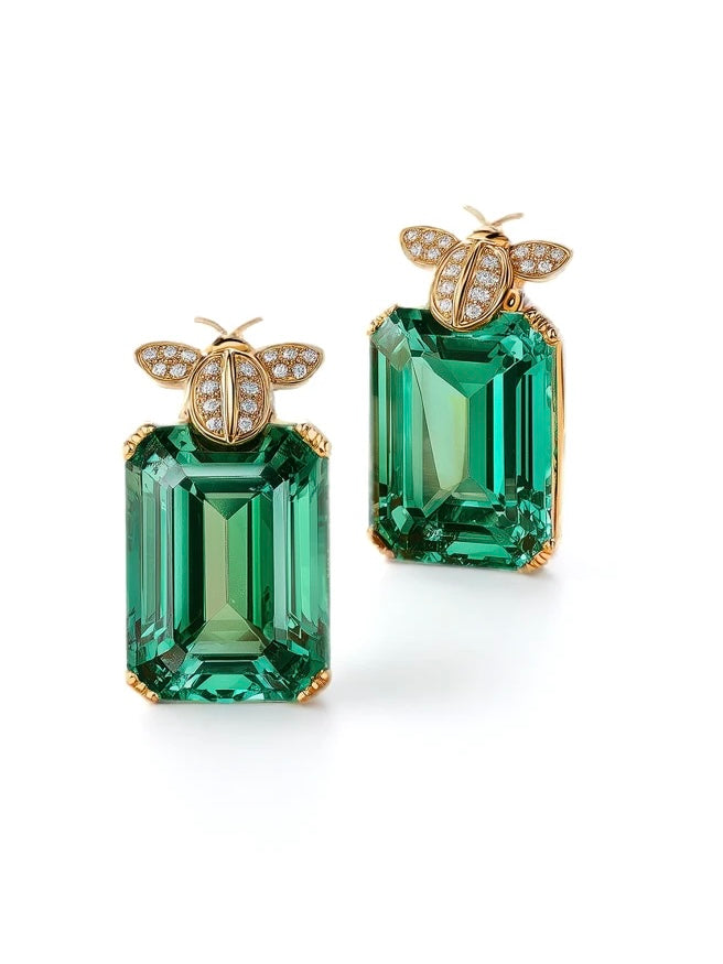 Divine Halo Lab Diamond Earrings