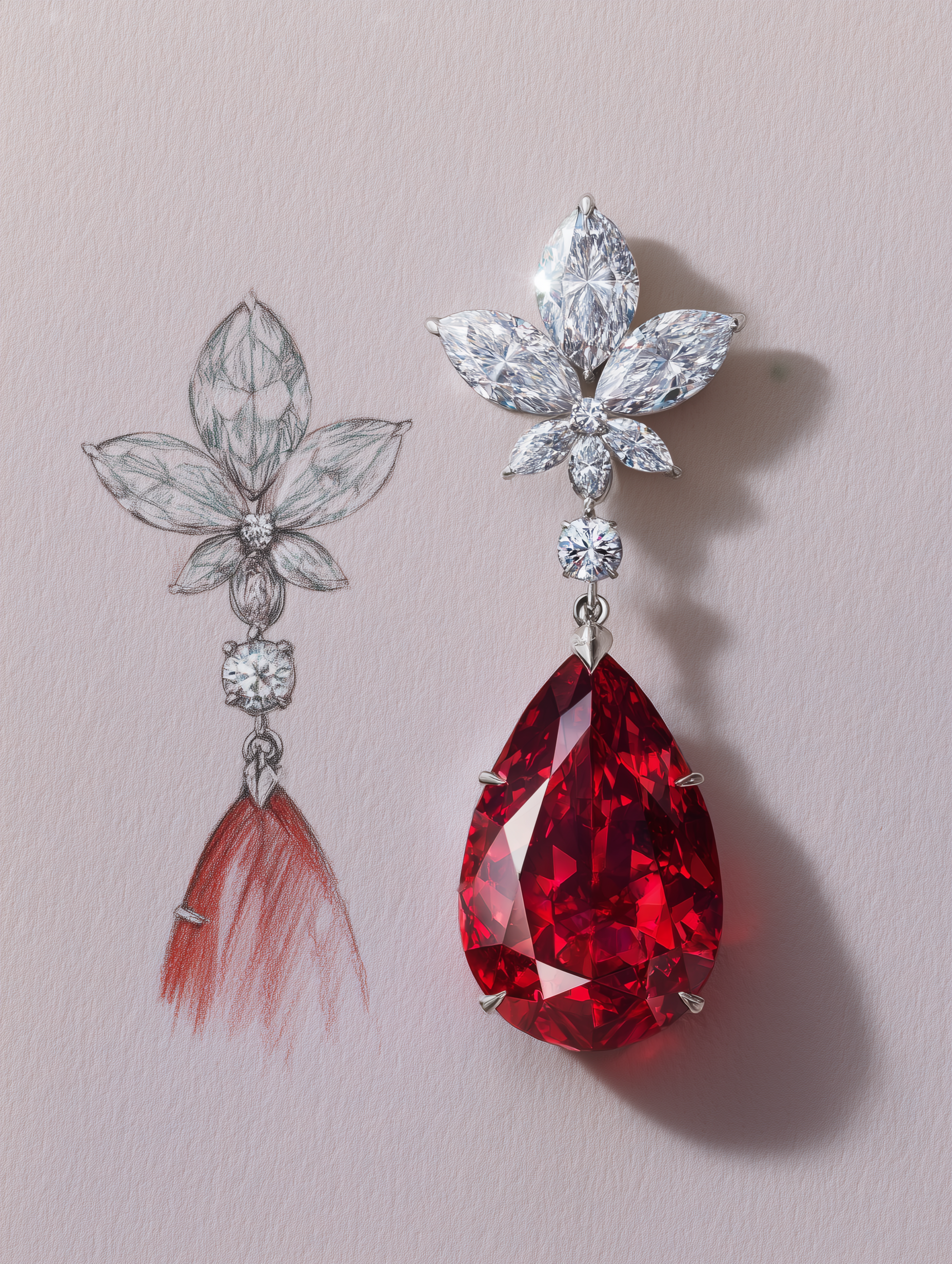 Opal Mirage Lab Diamond Earrings