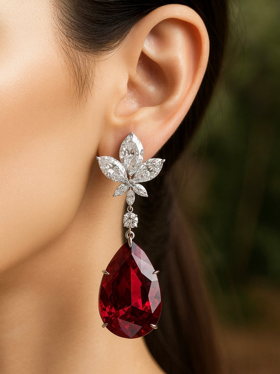 Opal Mirage Lab Diamond Earrings