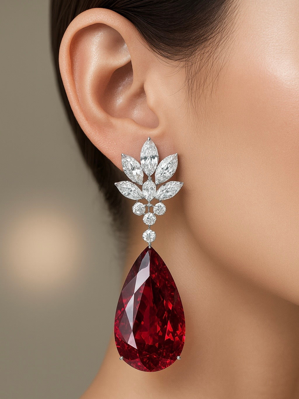 Gloria Shine Lab Diamond Earrings