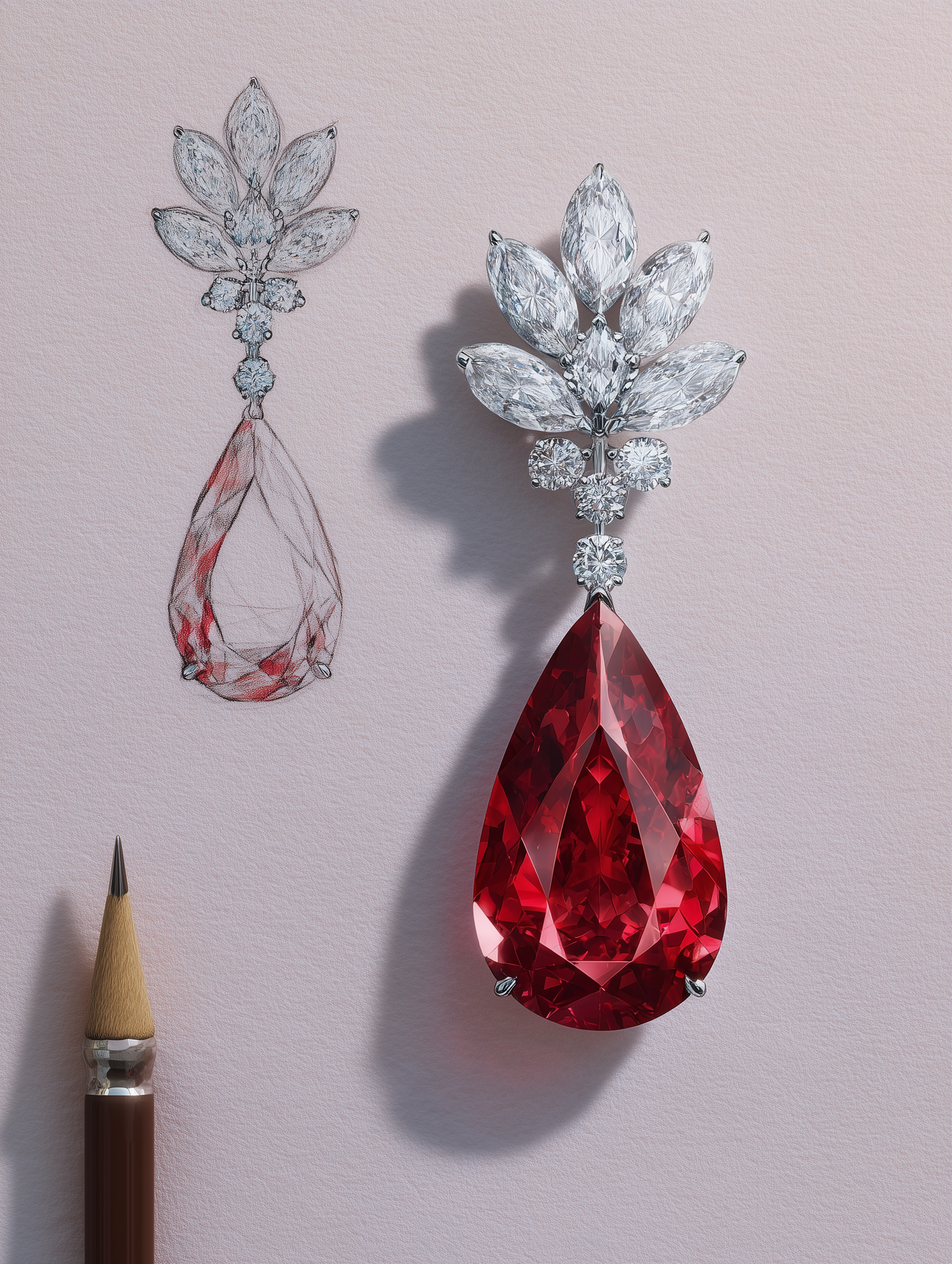 Gloria Shine Lab Diamond Earrings