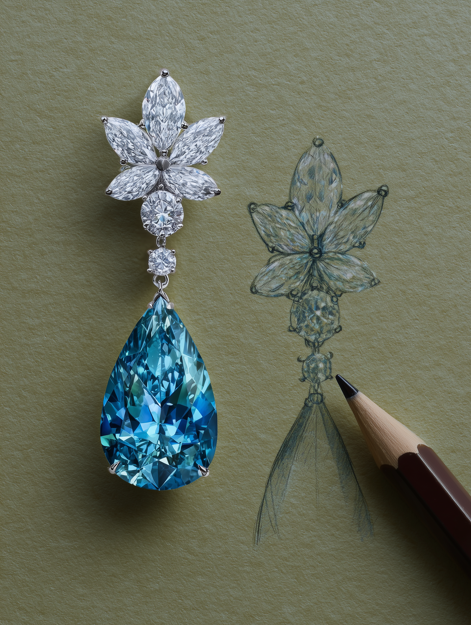 Illume Crown Lab Diamond Earrings