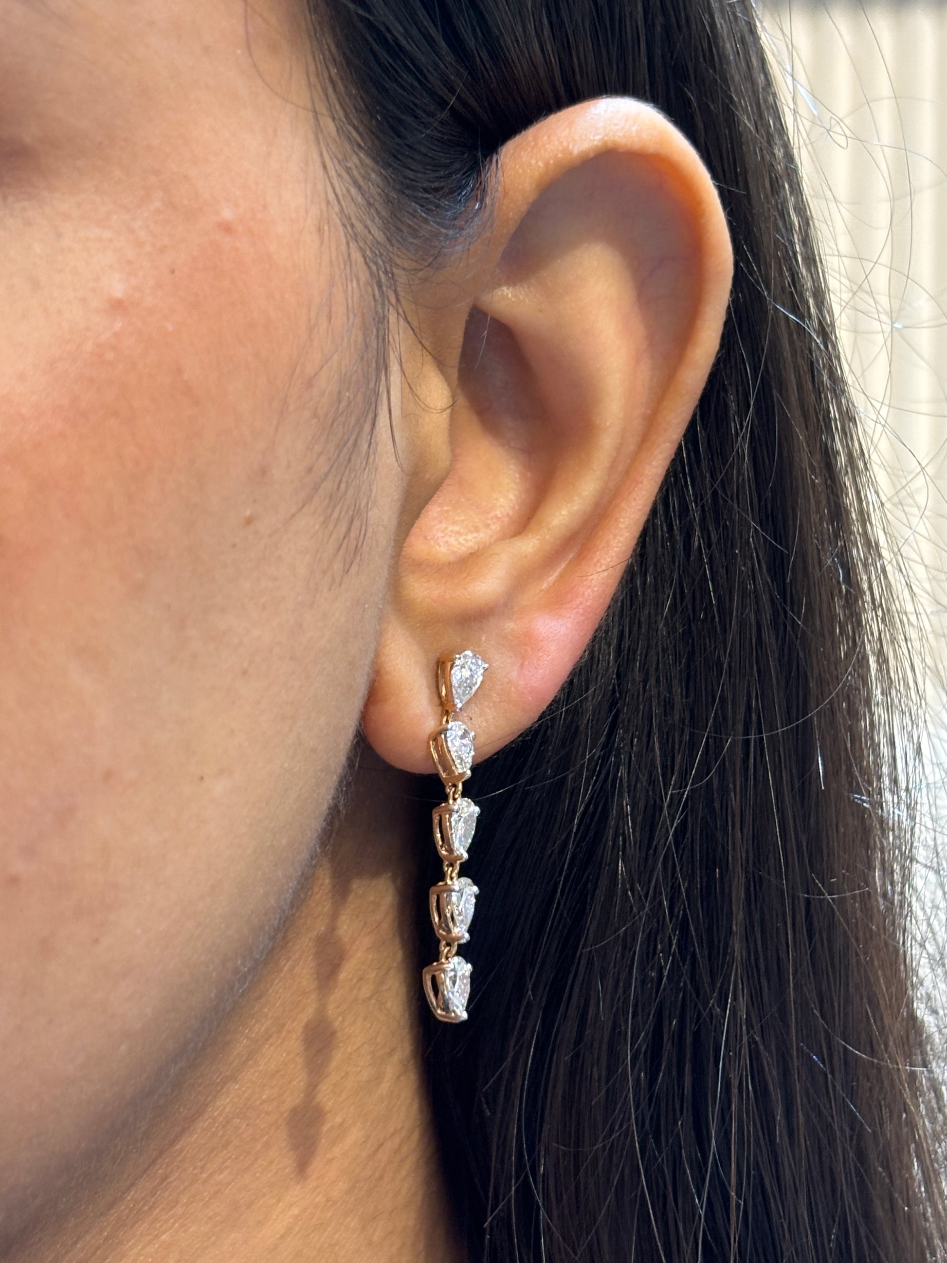 Radiant Flare Lab Diamond Earring