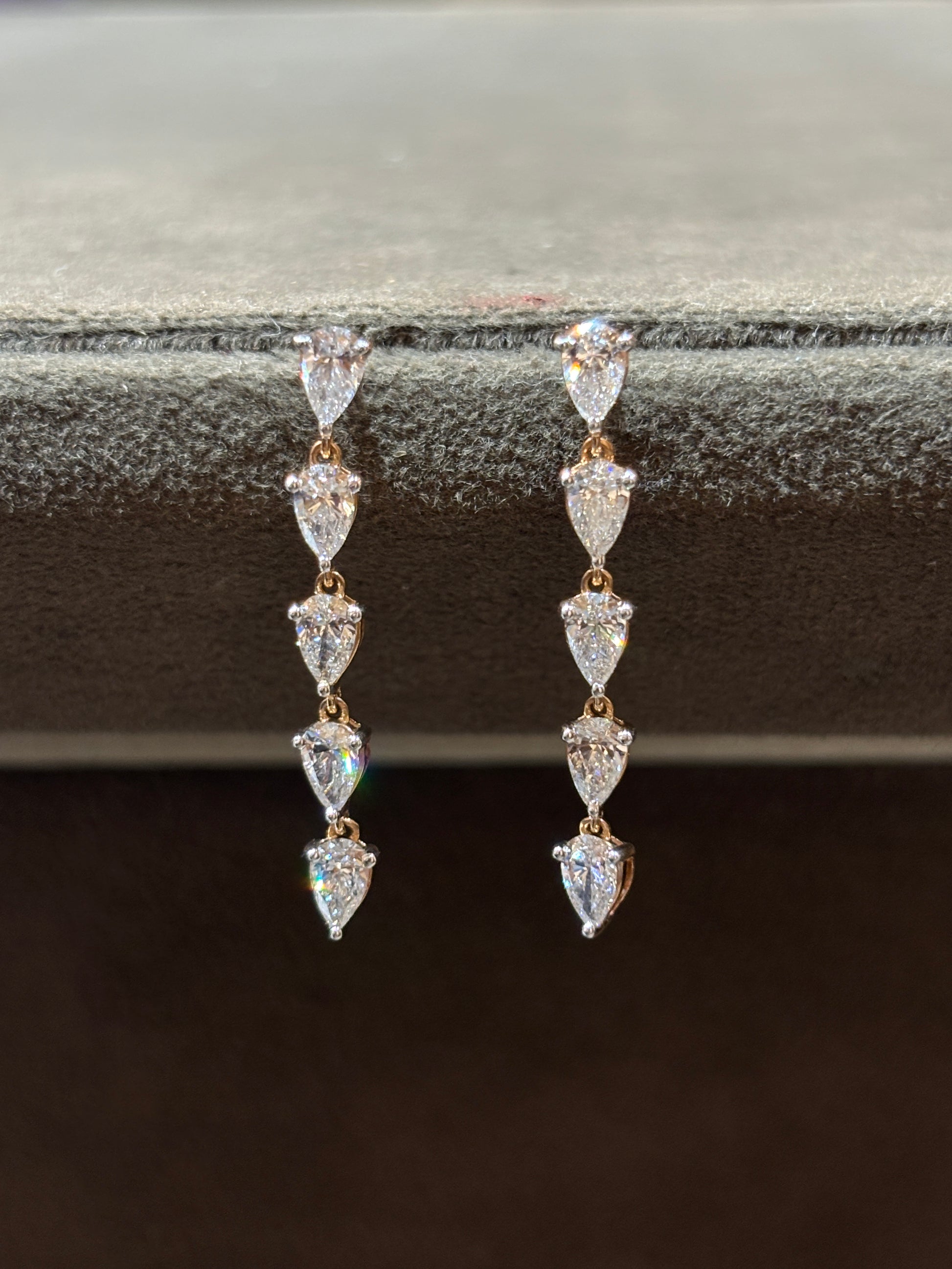 Radiant Flare Lab Diamond Earring