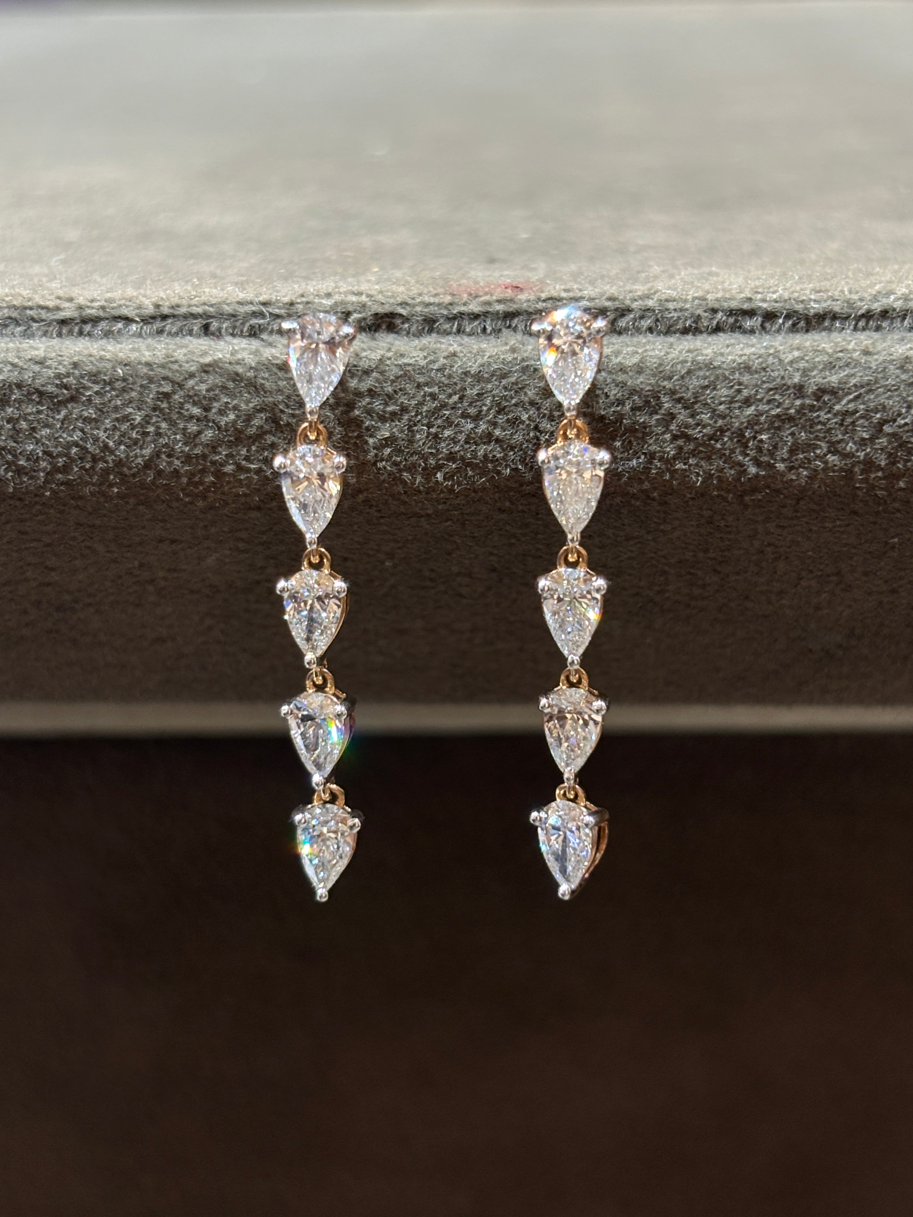 Radiant Flare Lab Diamond Earring