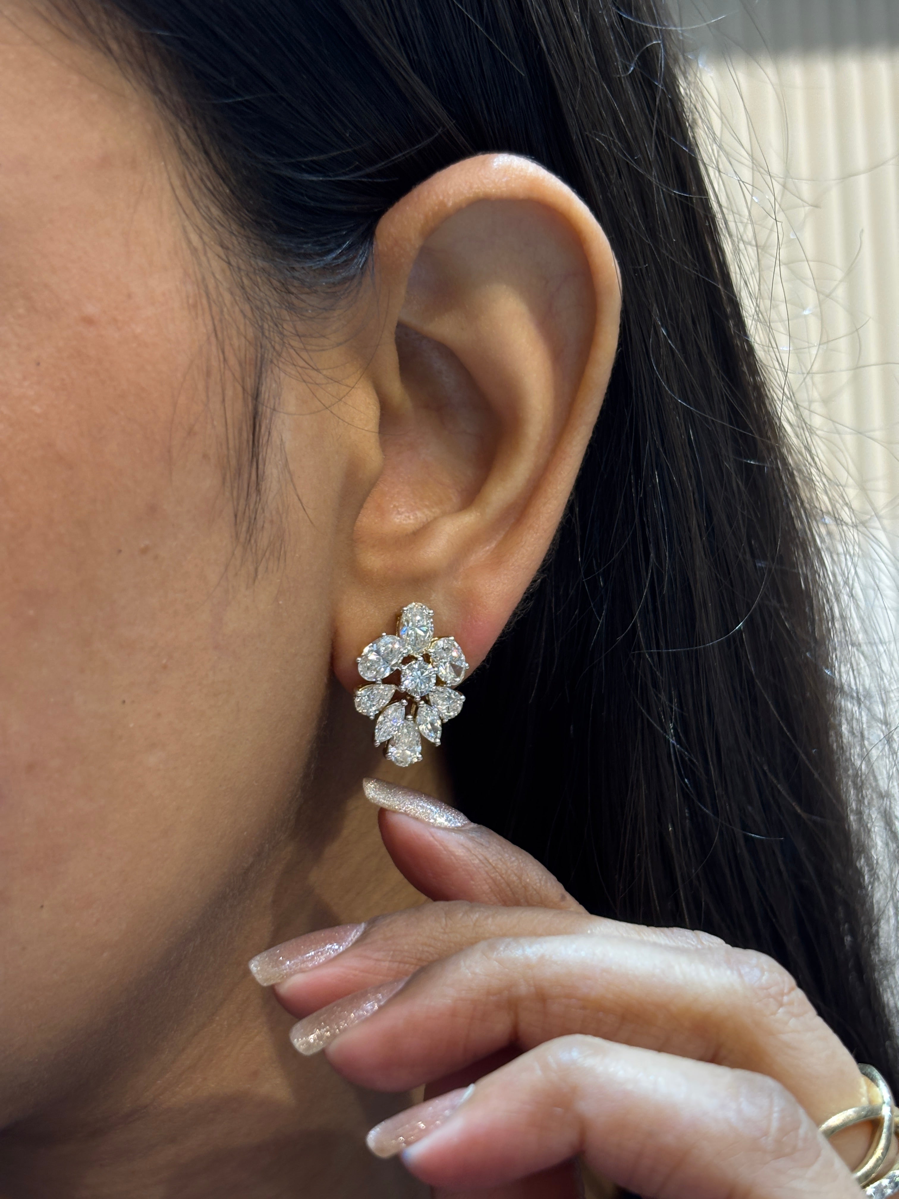 Twilight Spark Lab Diamond Earring