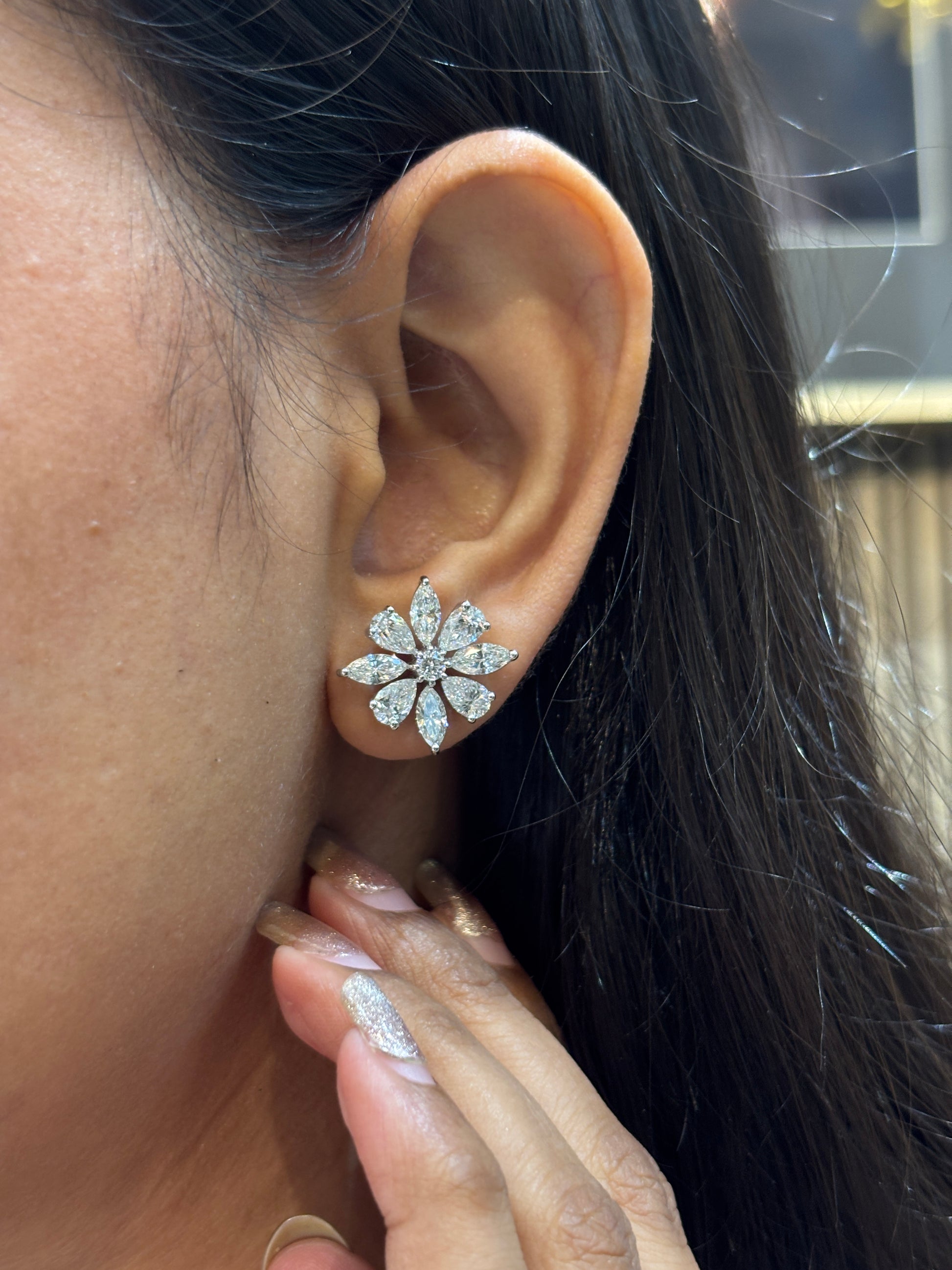 Celestial Bond Lab Diamond Earring - Fiona Diamonds - Fiona Diamonds