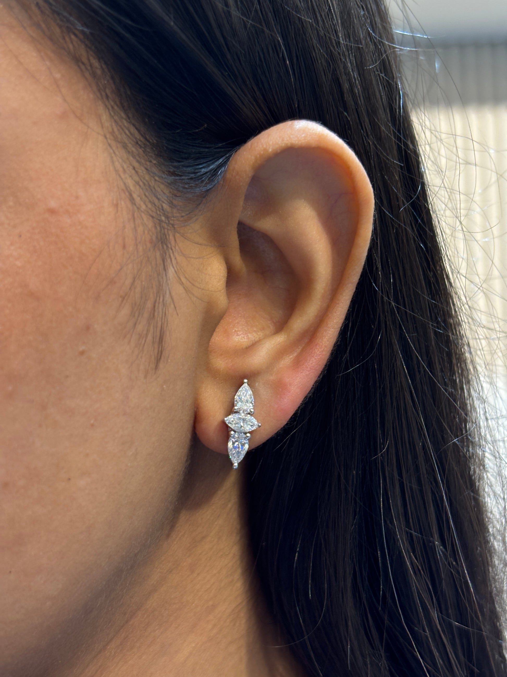 Starlit Mirage Lab Diamond Earring