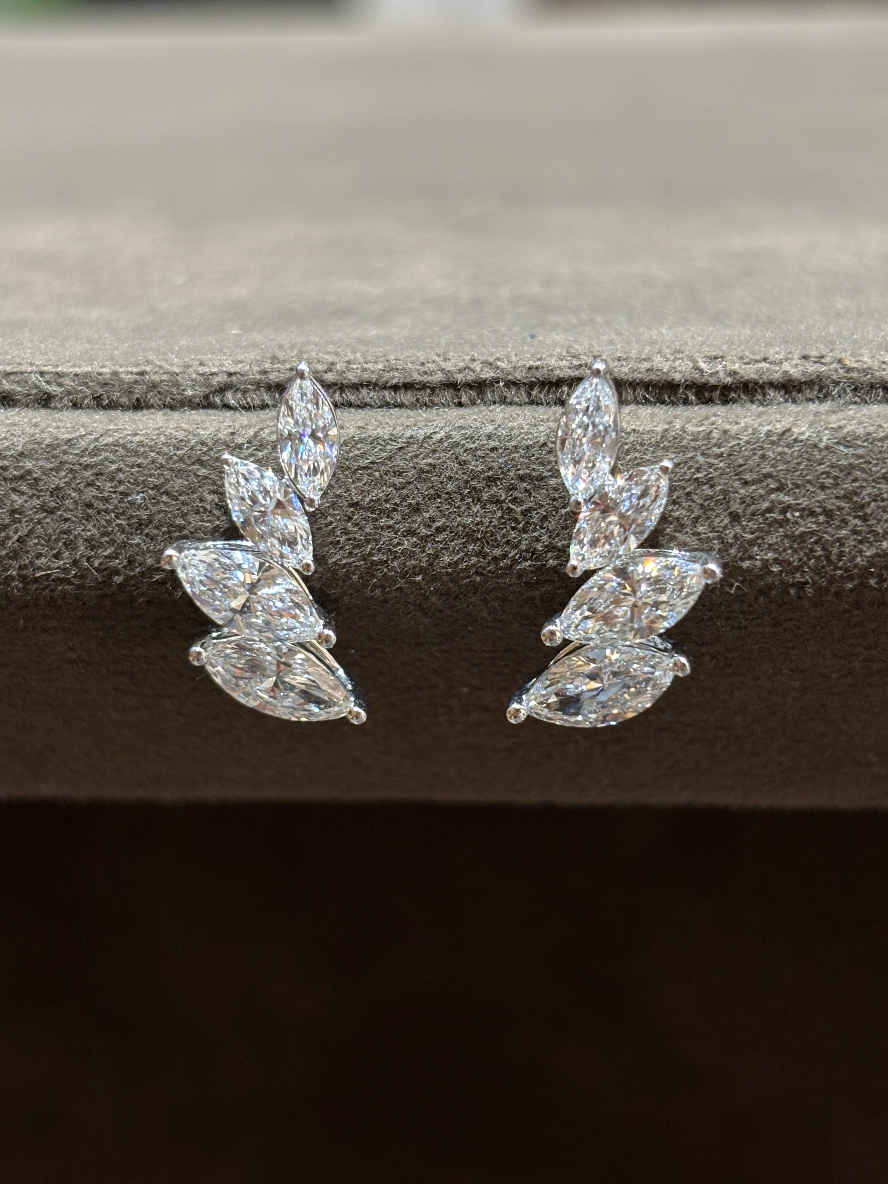 Radiant Vow Lab Diamond Earring - Fiona Diamonds - Fiona Diamonds