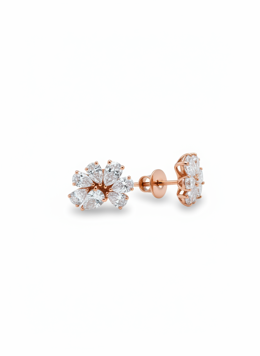 Azyra Drop Lab Diamond Earring