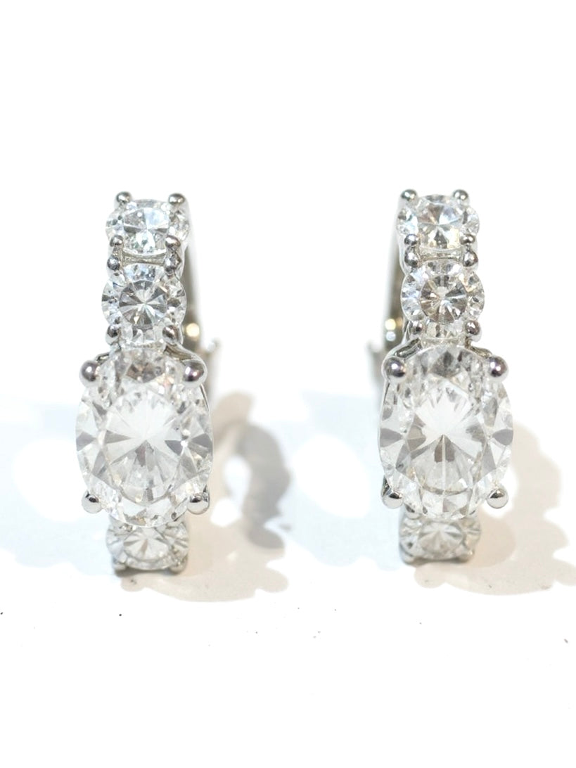 Hidden Grace Lab Diamond Earring - Fiona Diamonds - Fiona Diamonds